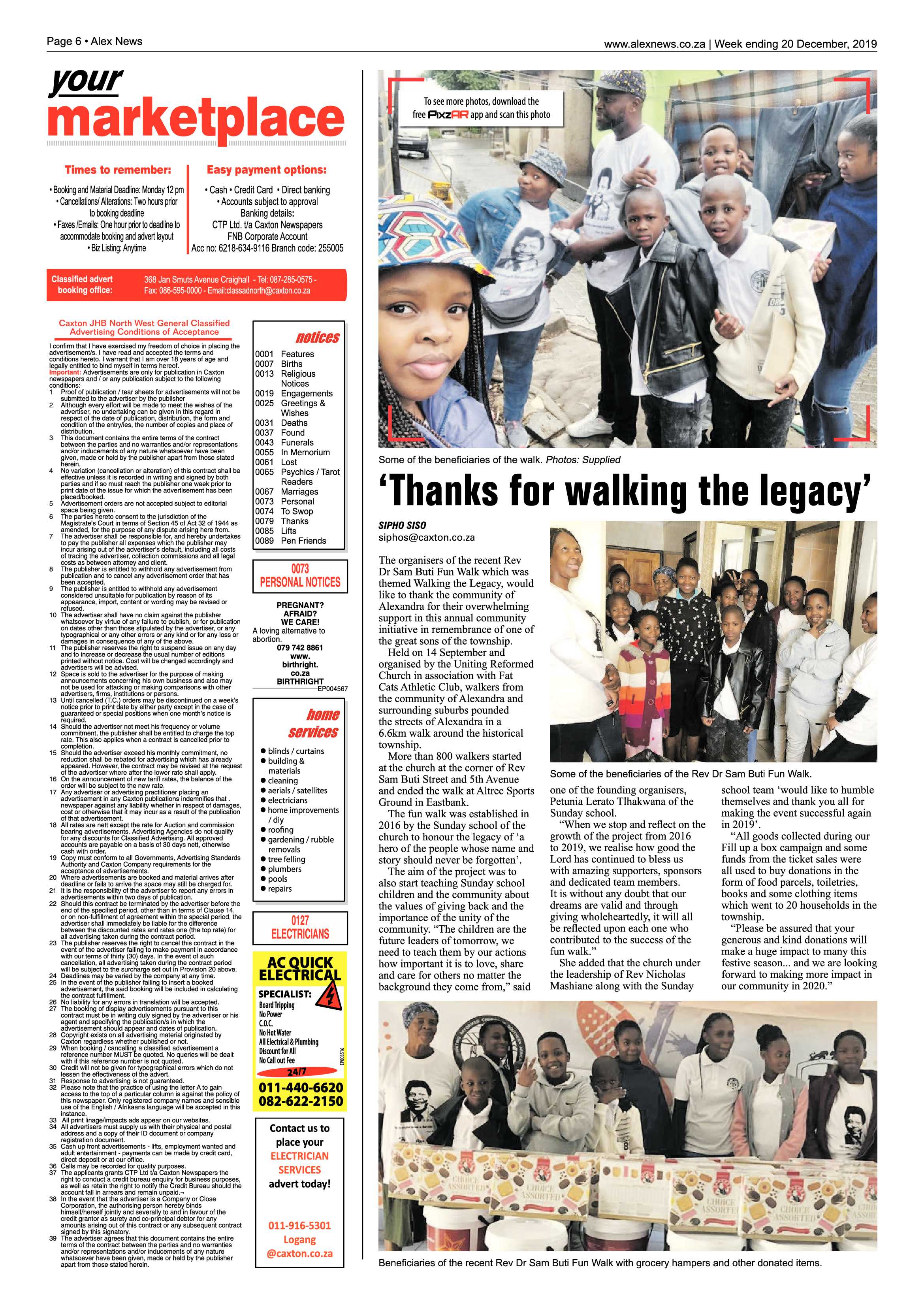 Alex News 20 December 2019 page 6