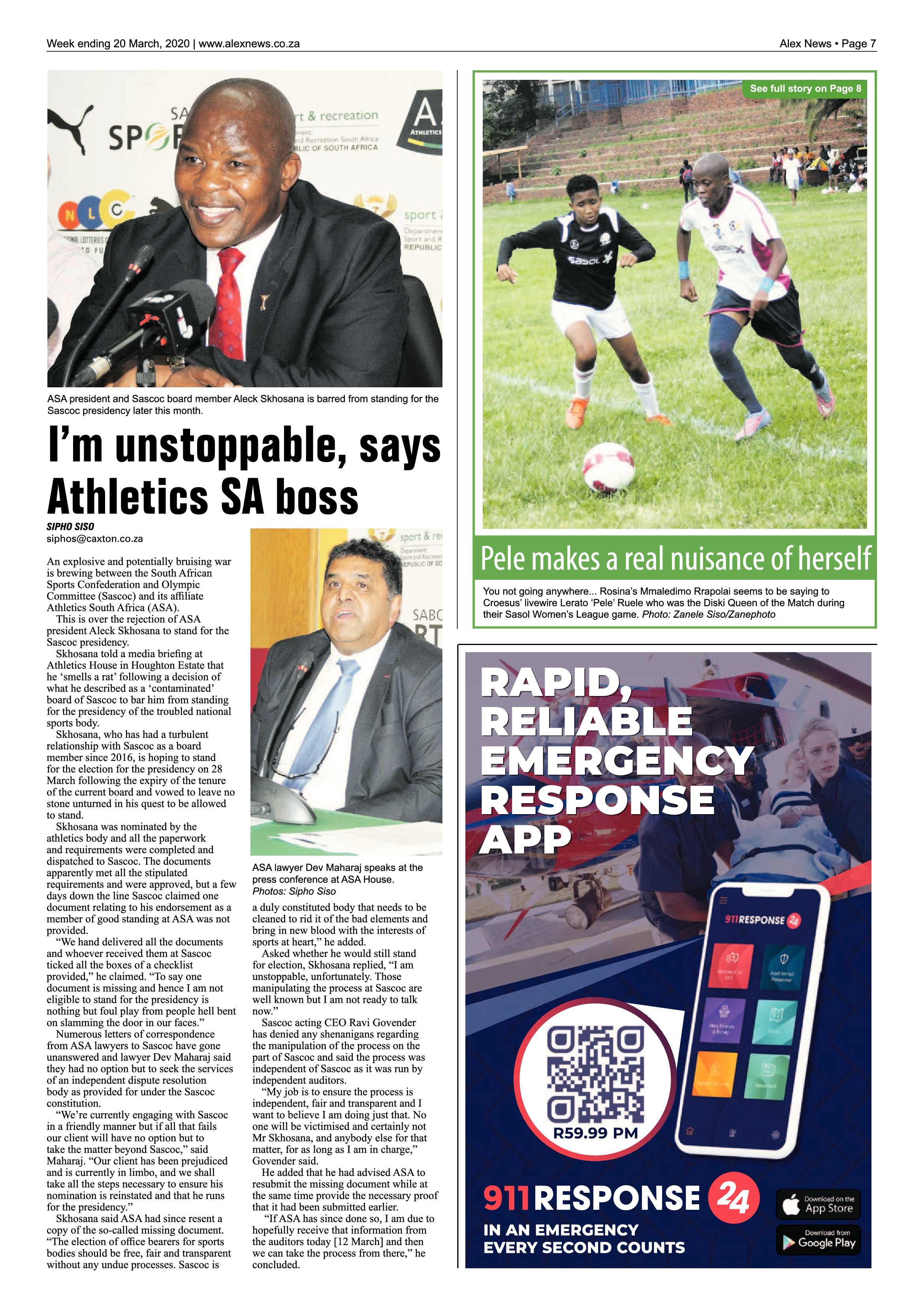 Alex News 20 March 2020 page 7