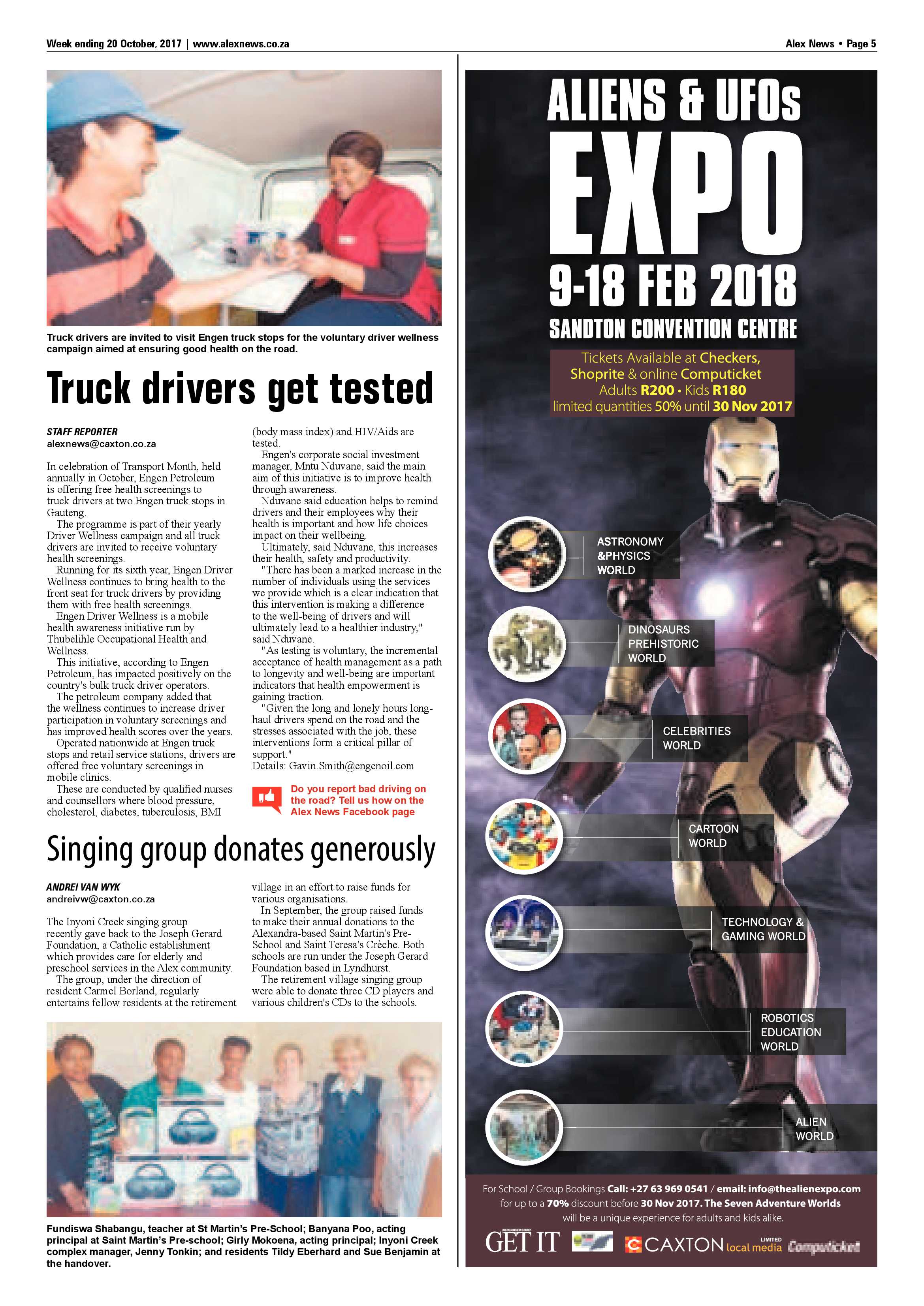 Alex News 20 October 2017 page 5