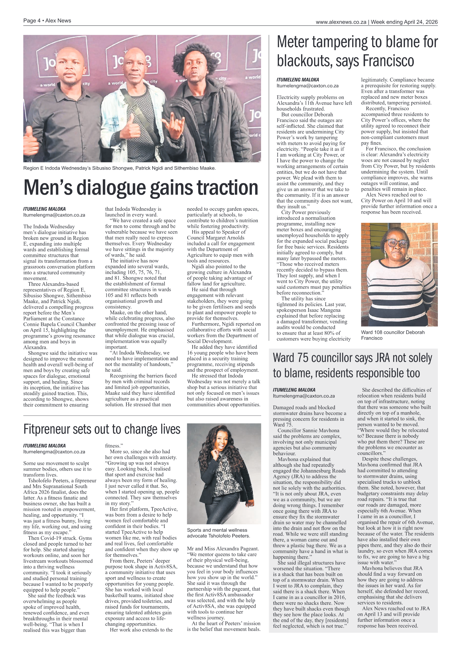 Alex News 24 April 2026 page 4