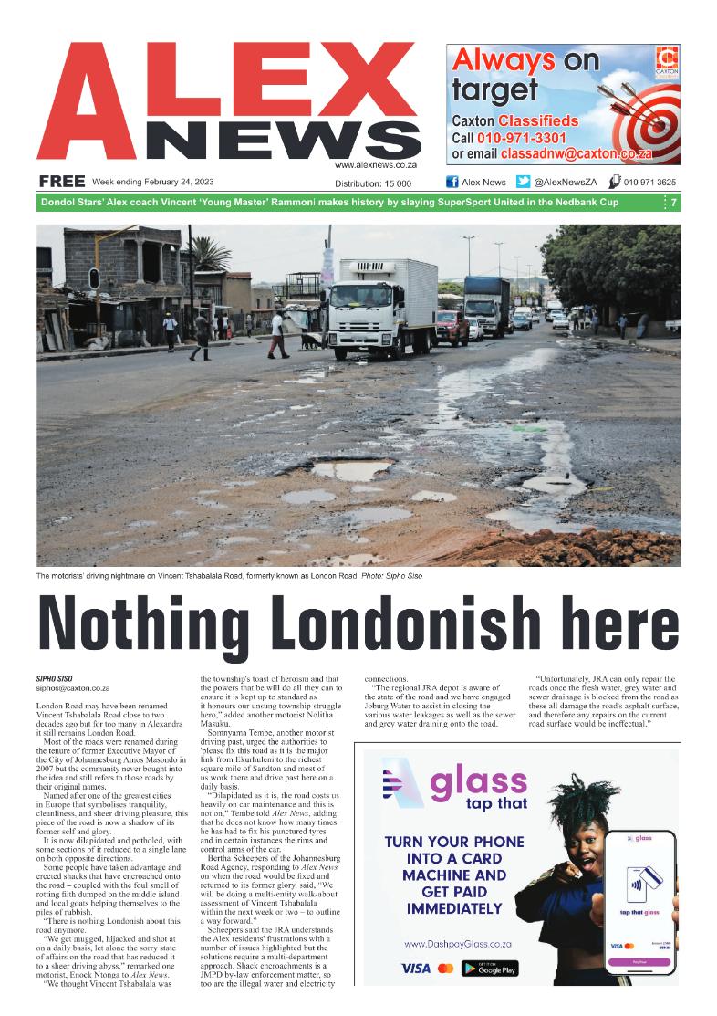 Alex News 24 Feb 2023 page 1