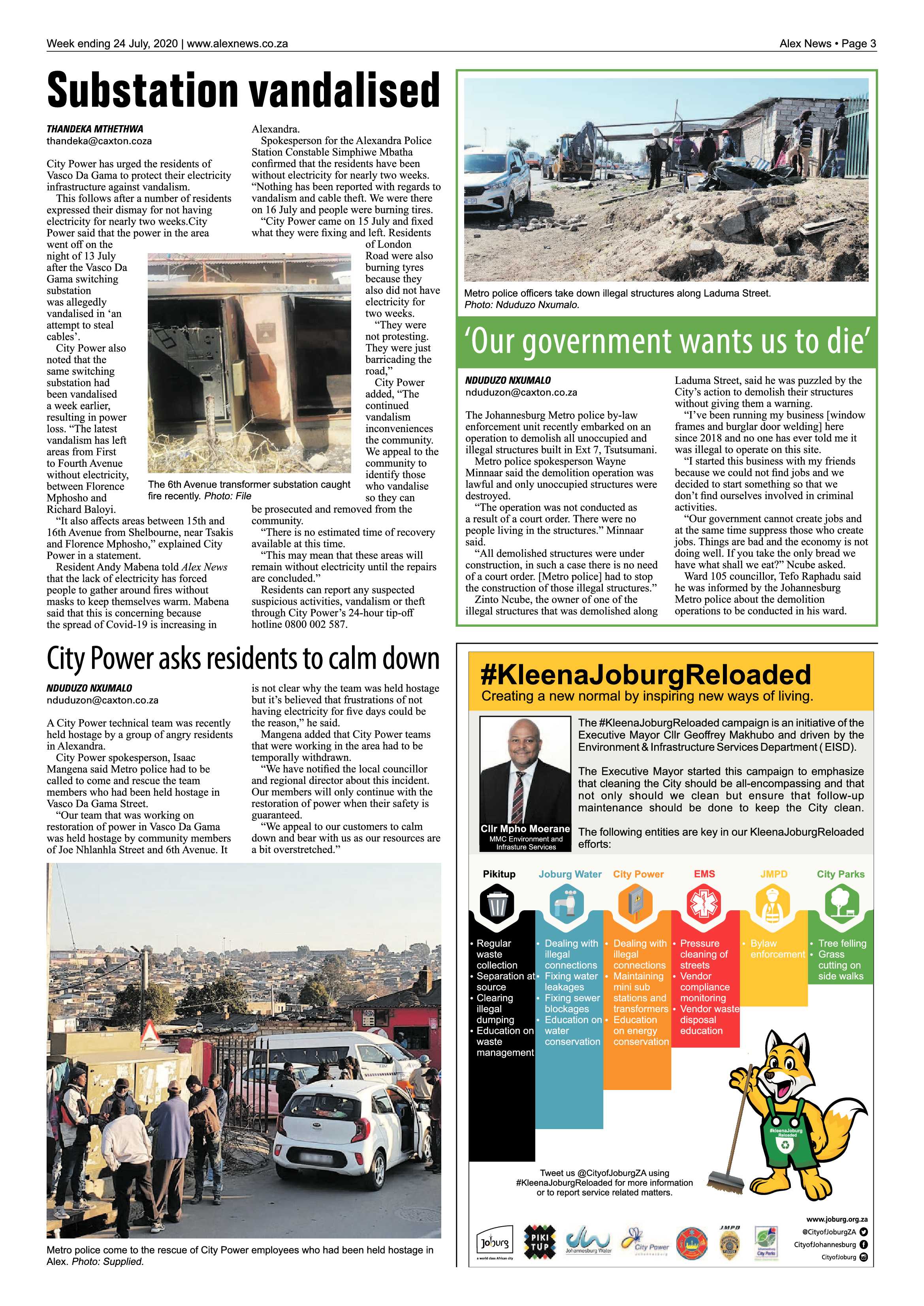 Alex News 24 July 2020 page 3