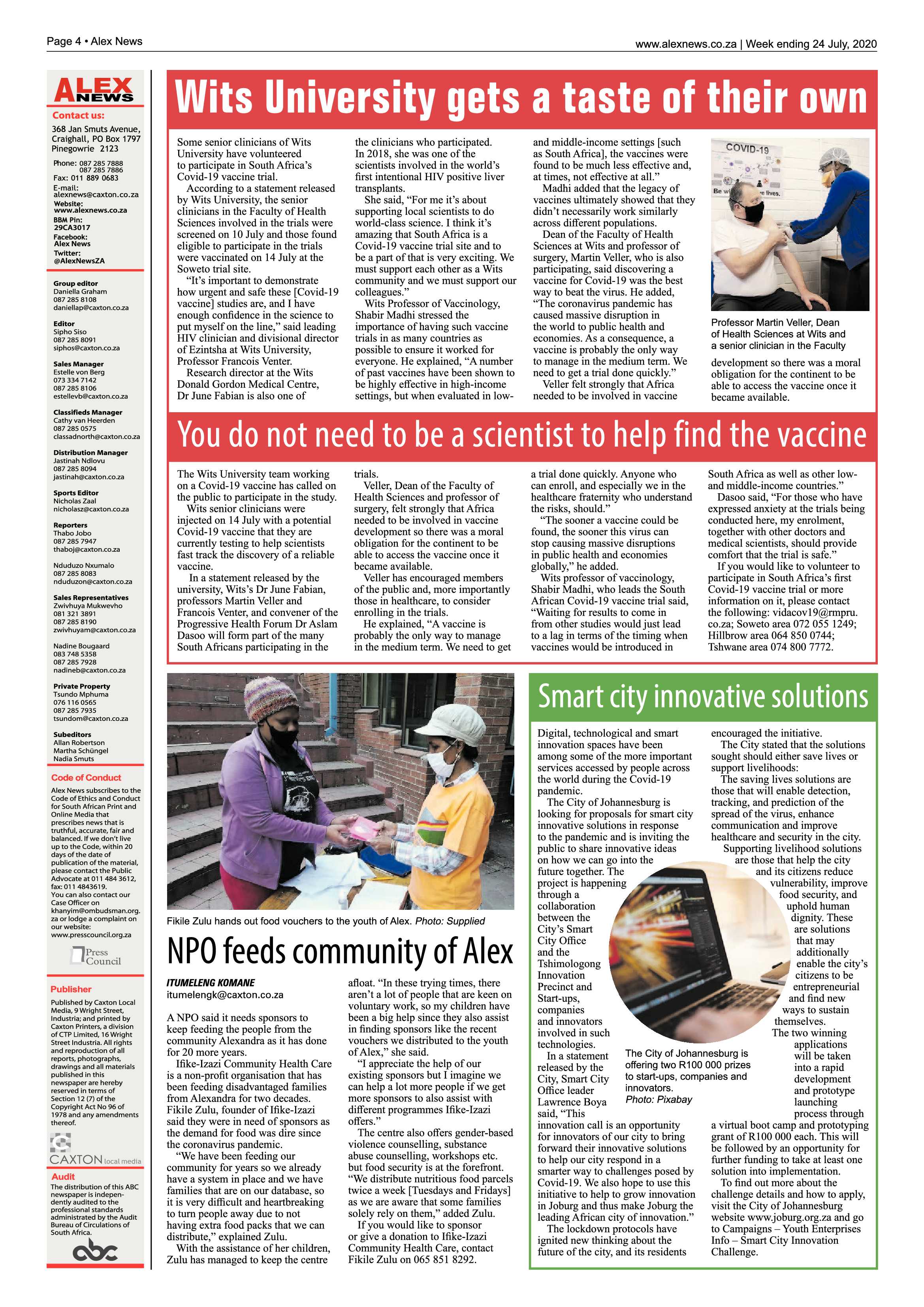 Alex News 24 July 2020 page 4