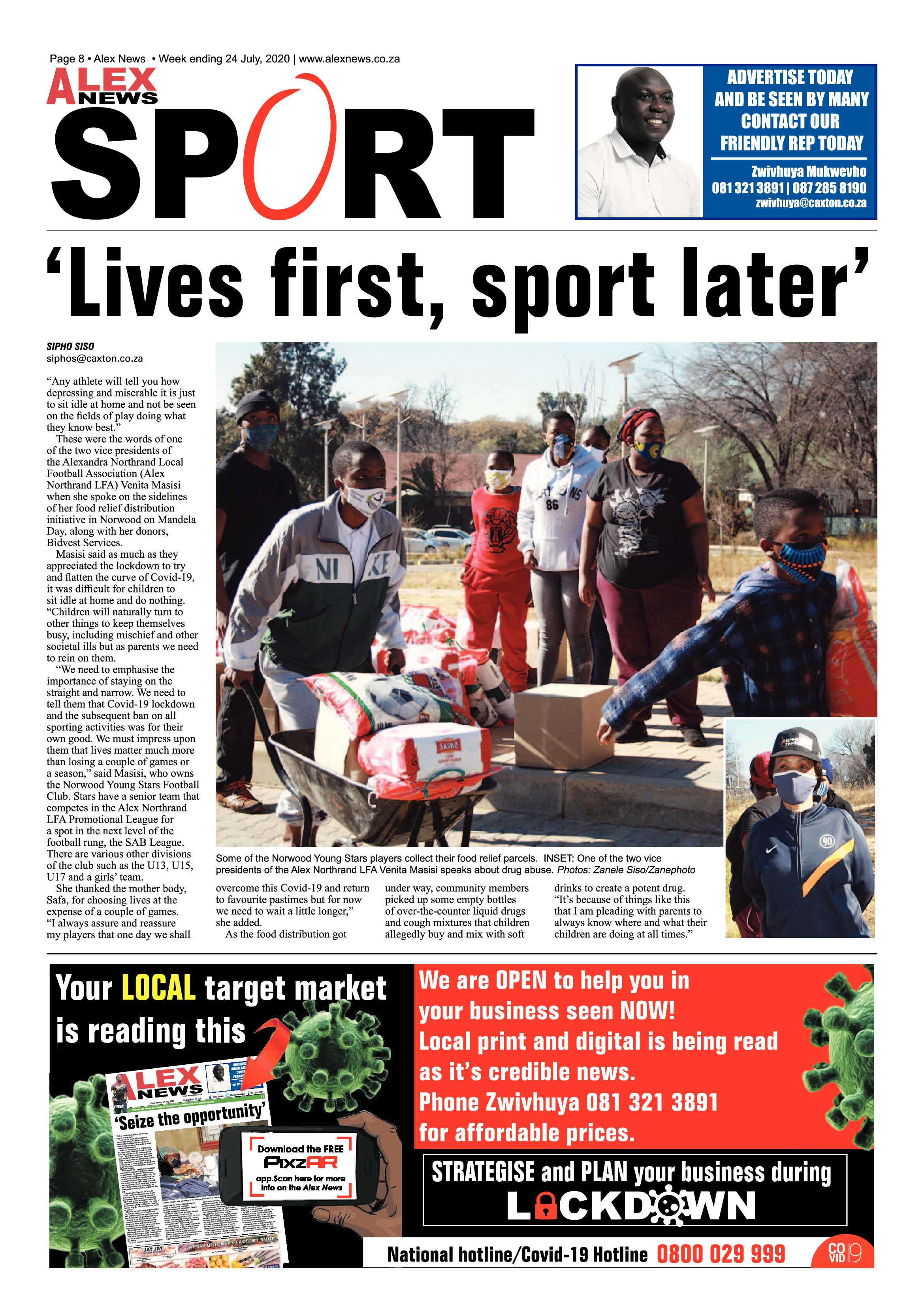 Alex News 24 July 2020 page 8