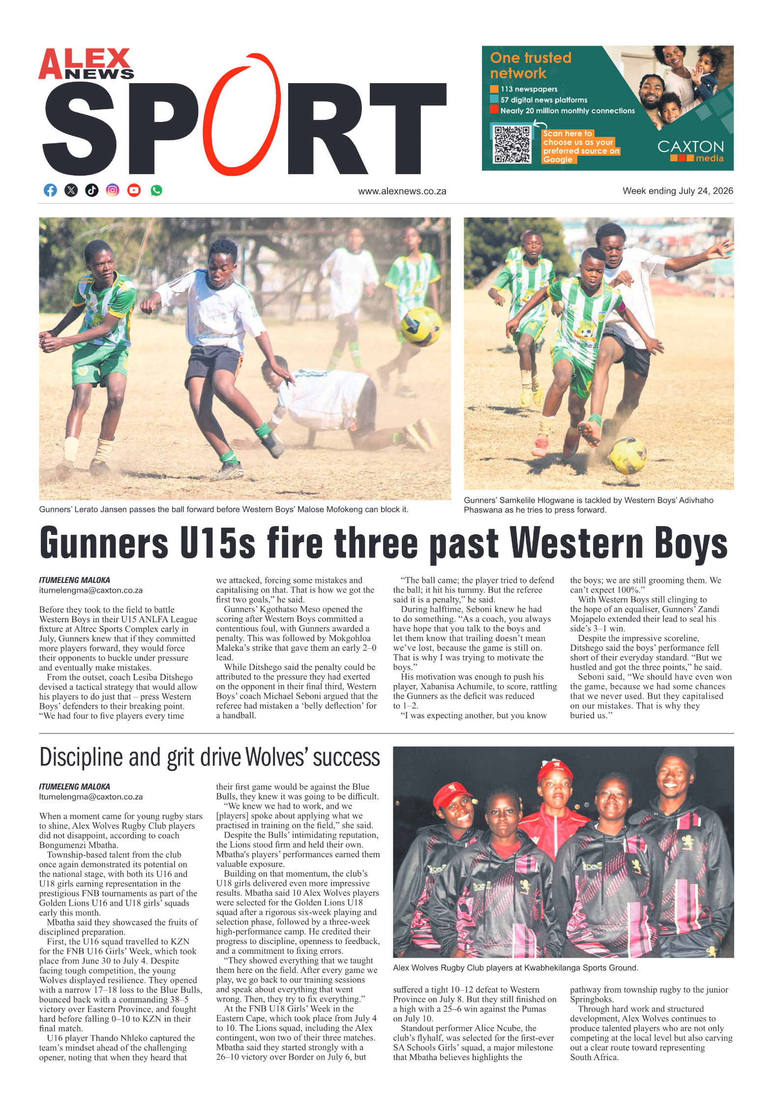 Alex News 24 July 2026 page 8