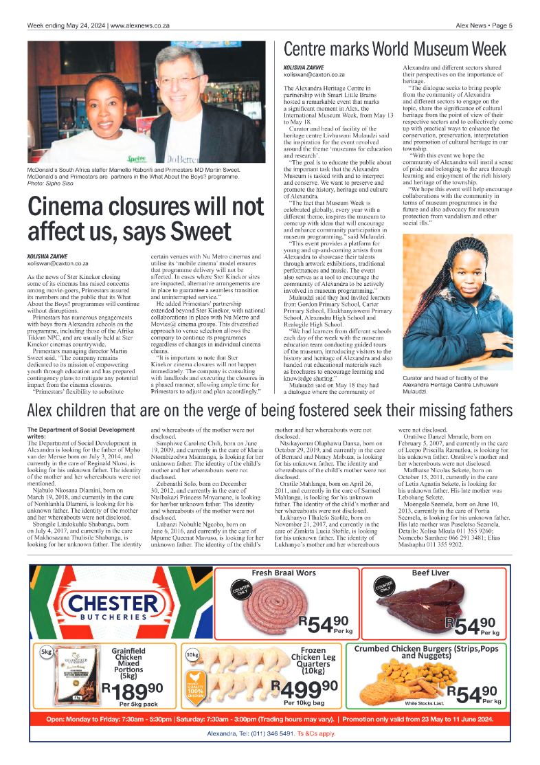 Alex News 24 May 2024 page 5