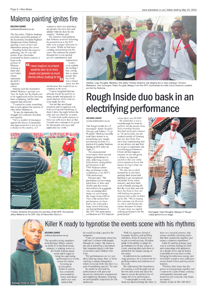 Alex News 24 May 2024 page 6