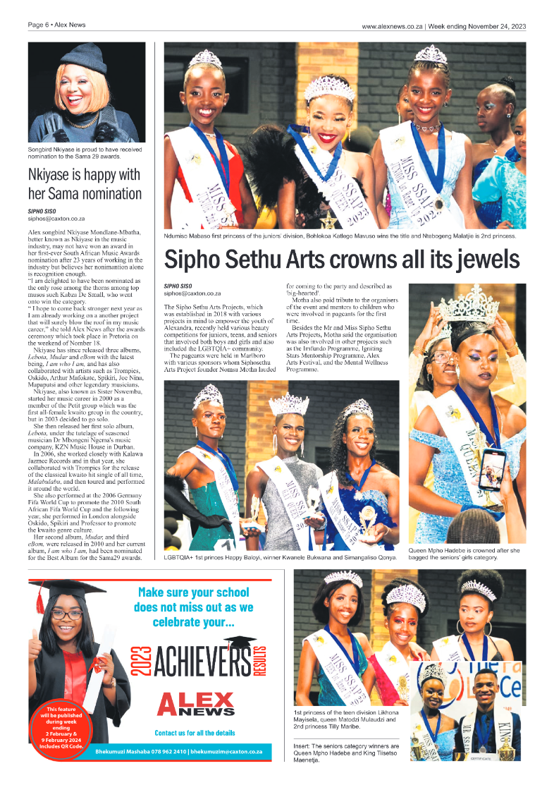 Alex News 24 November 2023 page 6