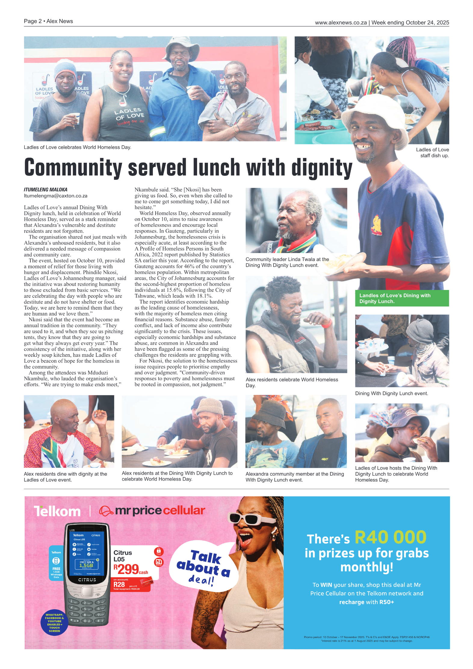 Alex News 24 October 2025 page 2