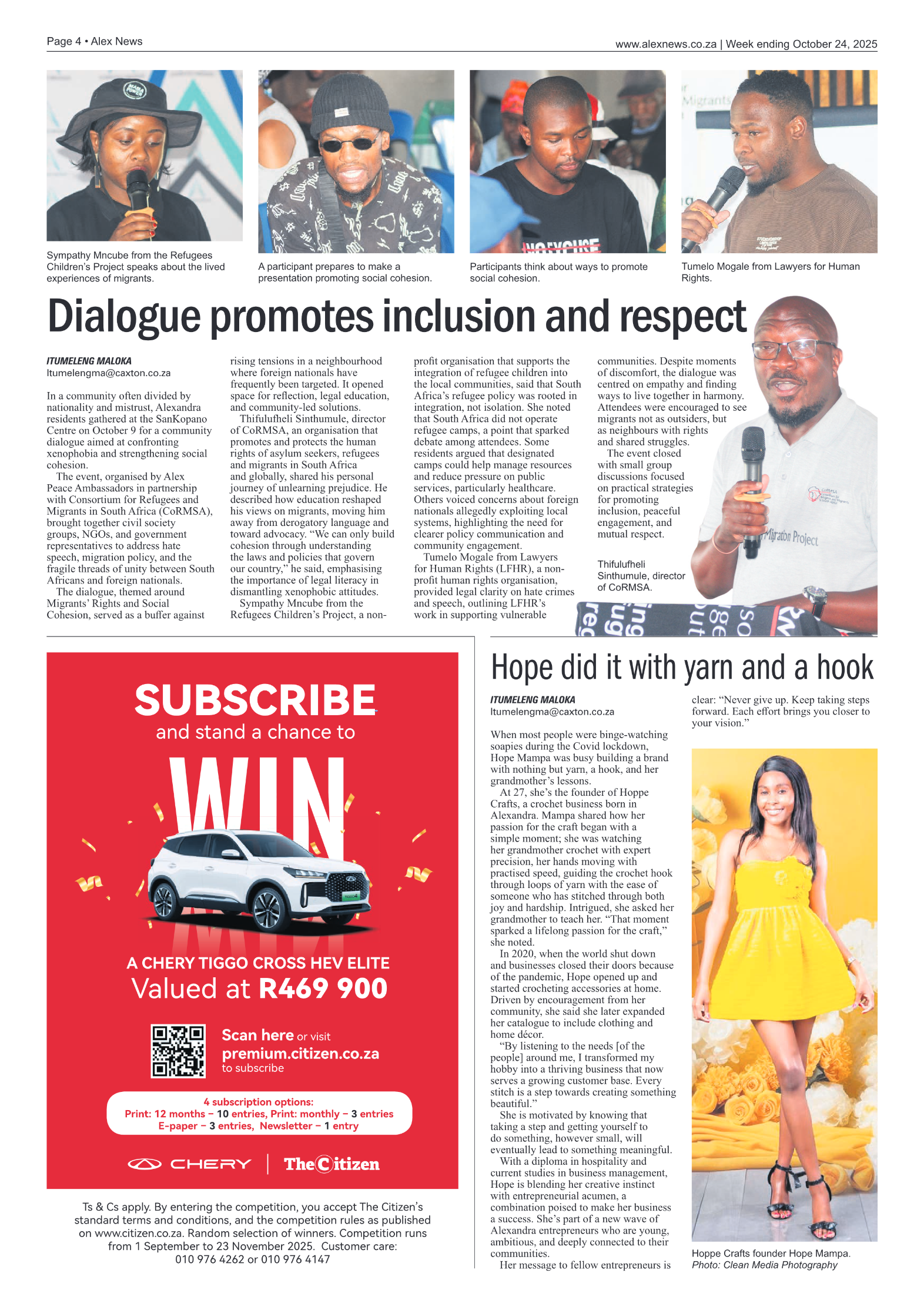 Alex News 24 October 2025 page 4