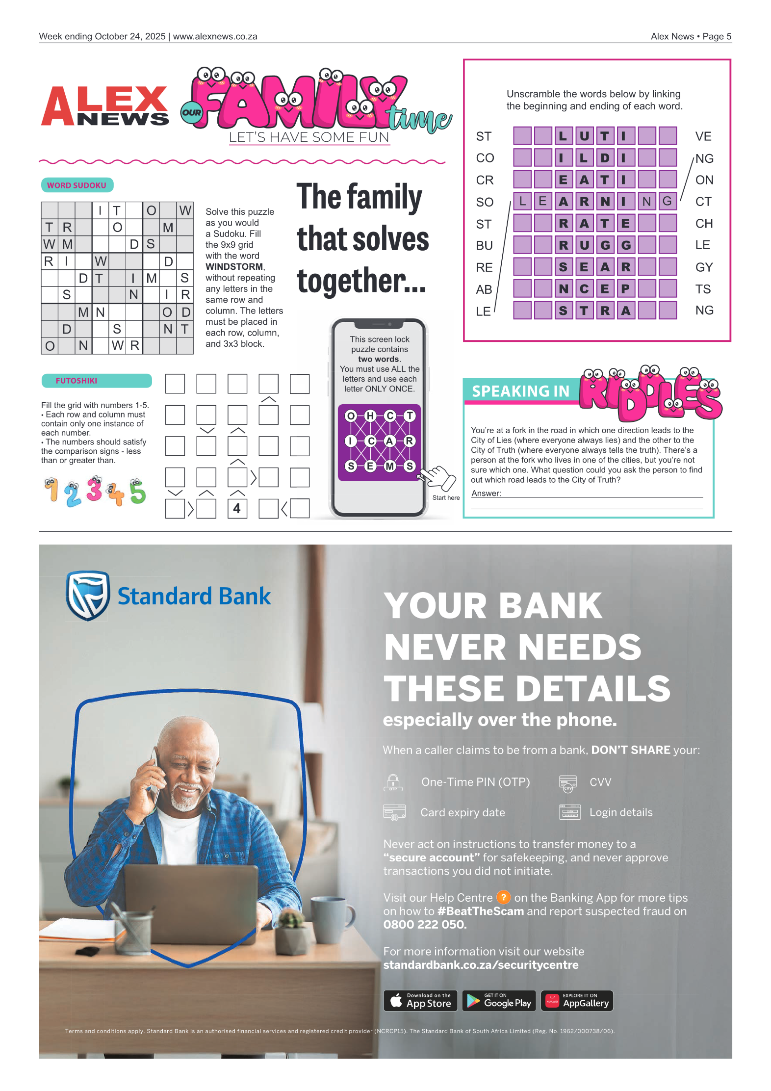 Alex News 24 October 2025 page 5