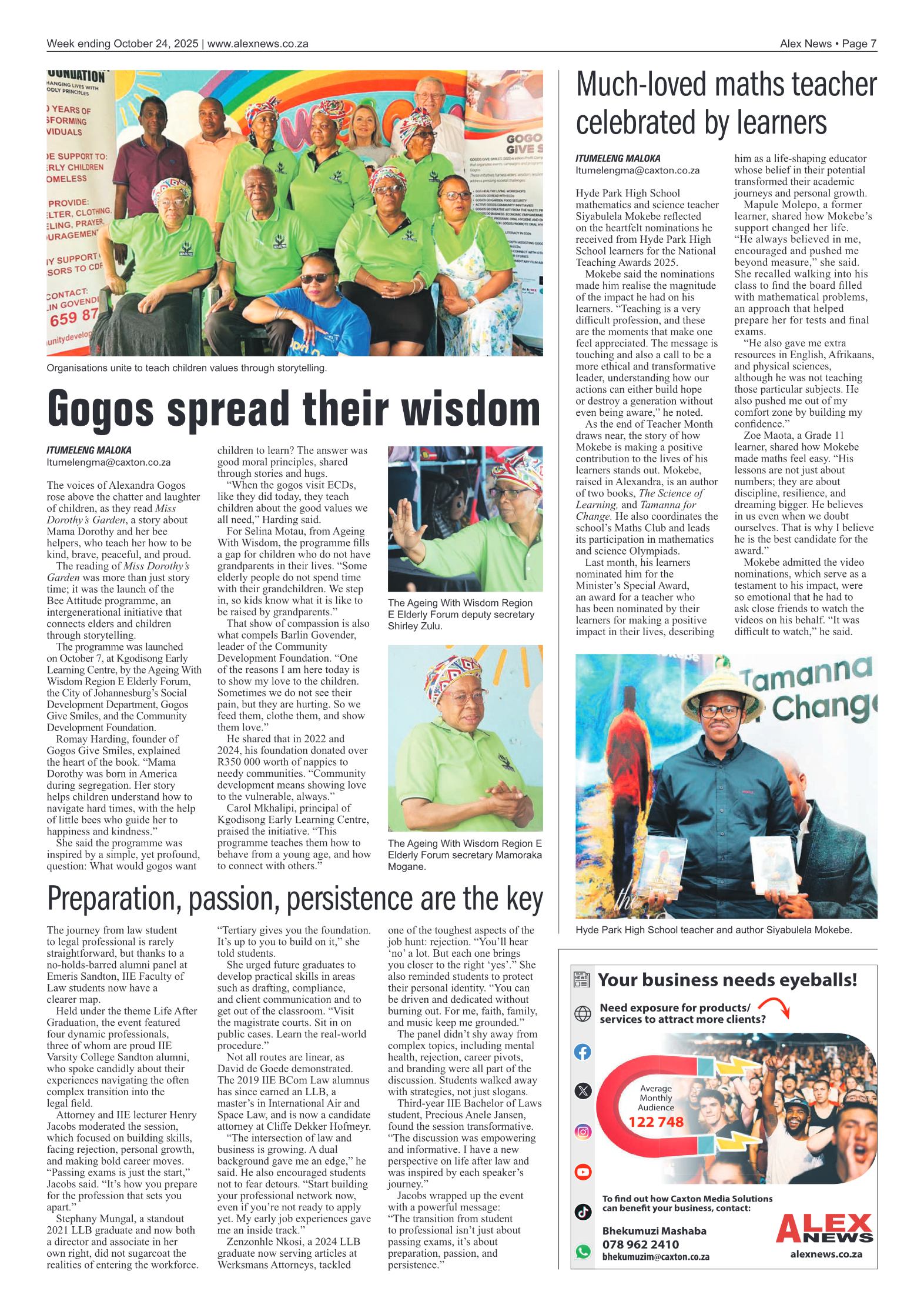 Alex News 24 October 2025 page 7