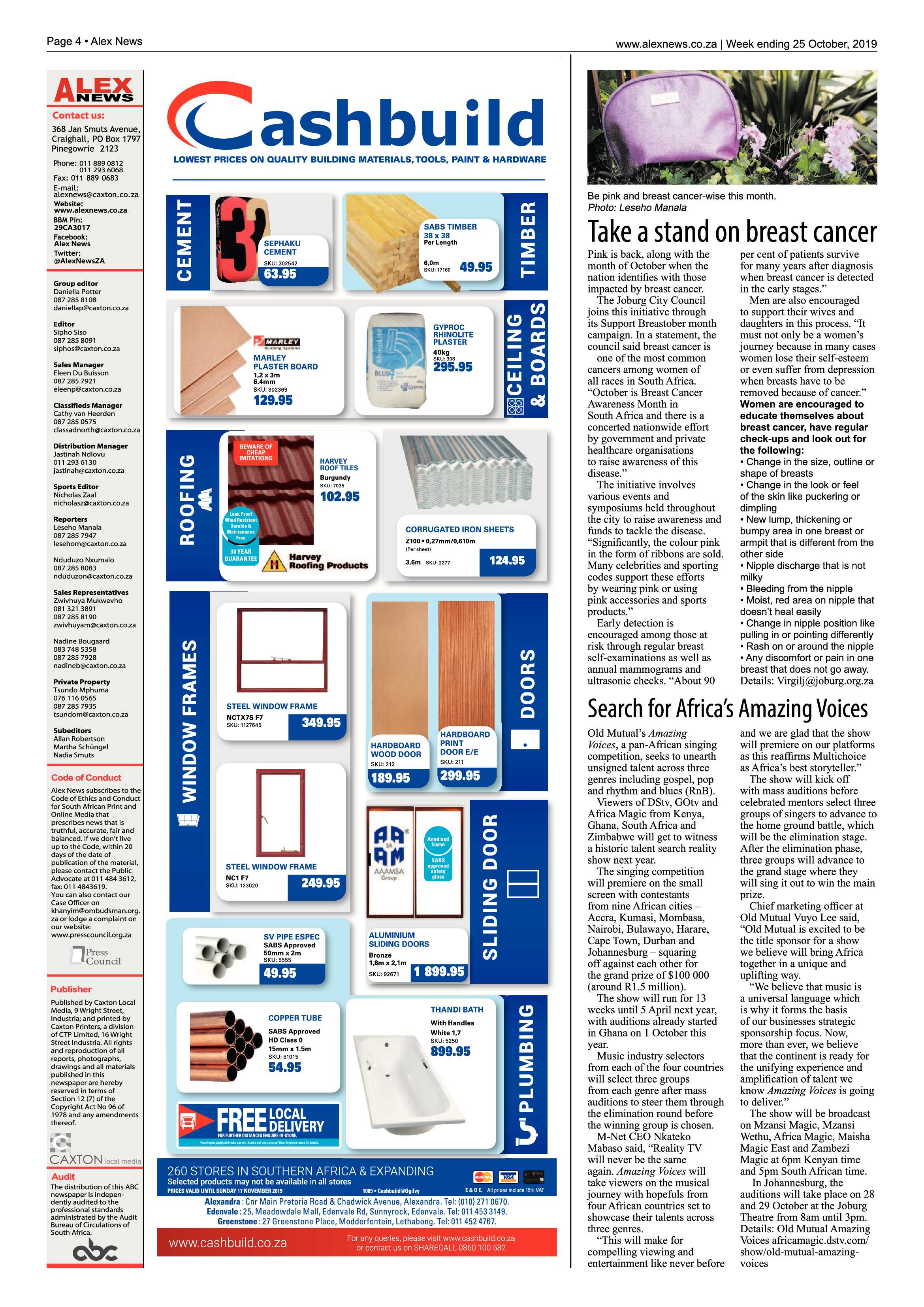 Alex News 24 October, 2019 page 4