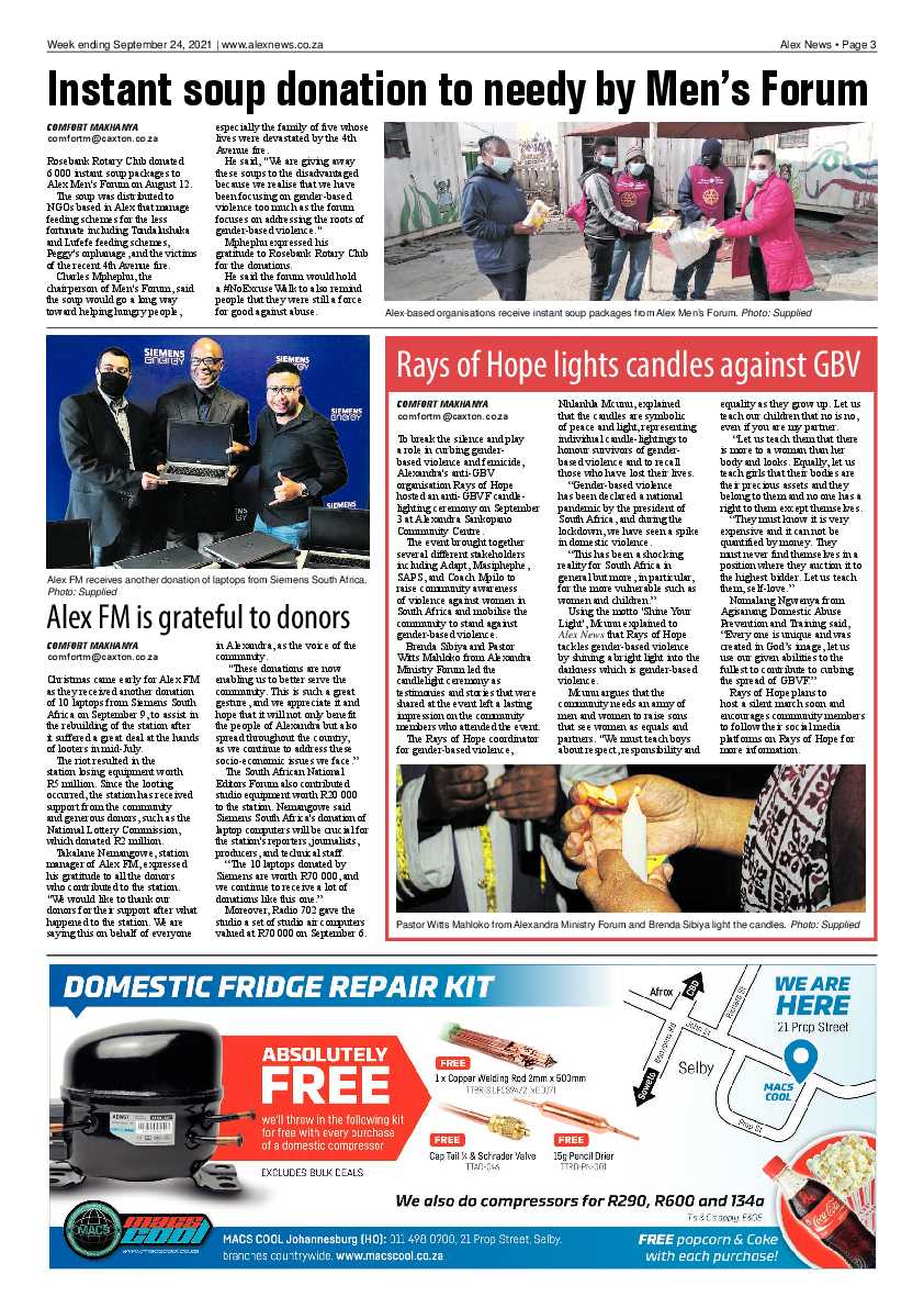 Alex News 24 September 2021 page 3