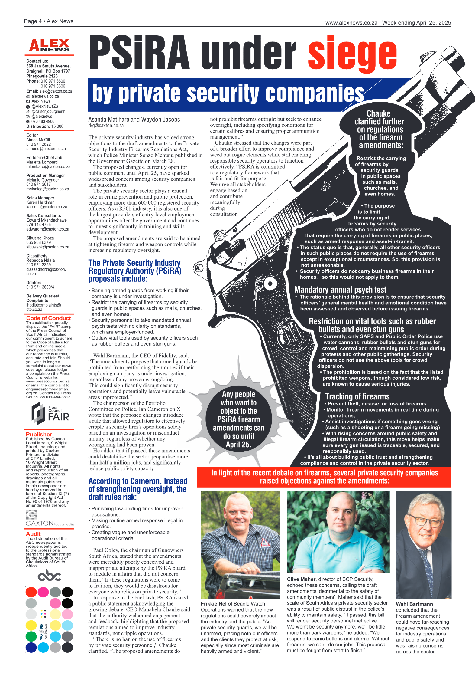 Alex News 25 April 2025 page 4