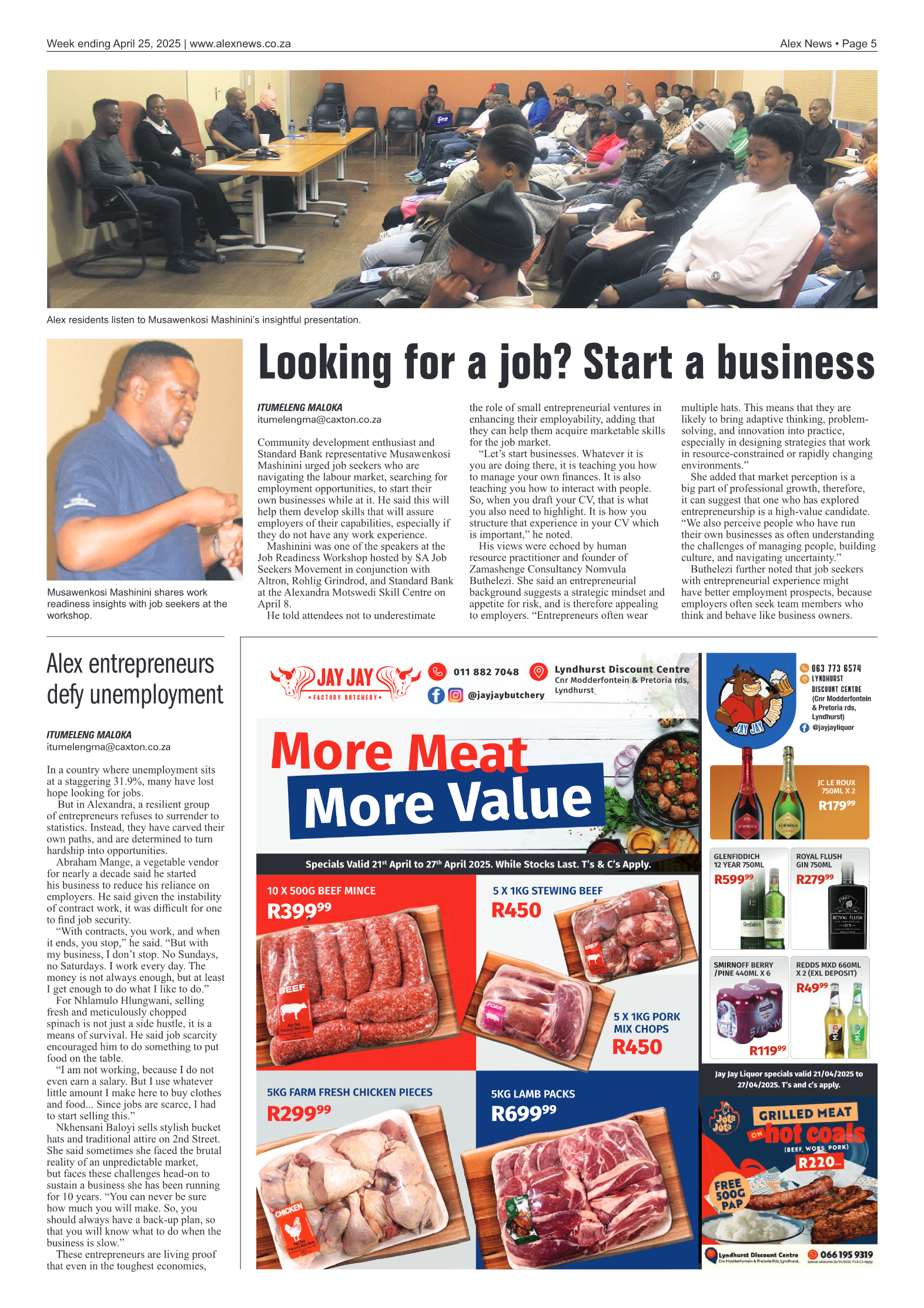 Alex News 25 April 2025 page 5