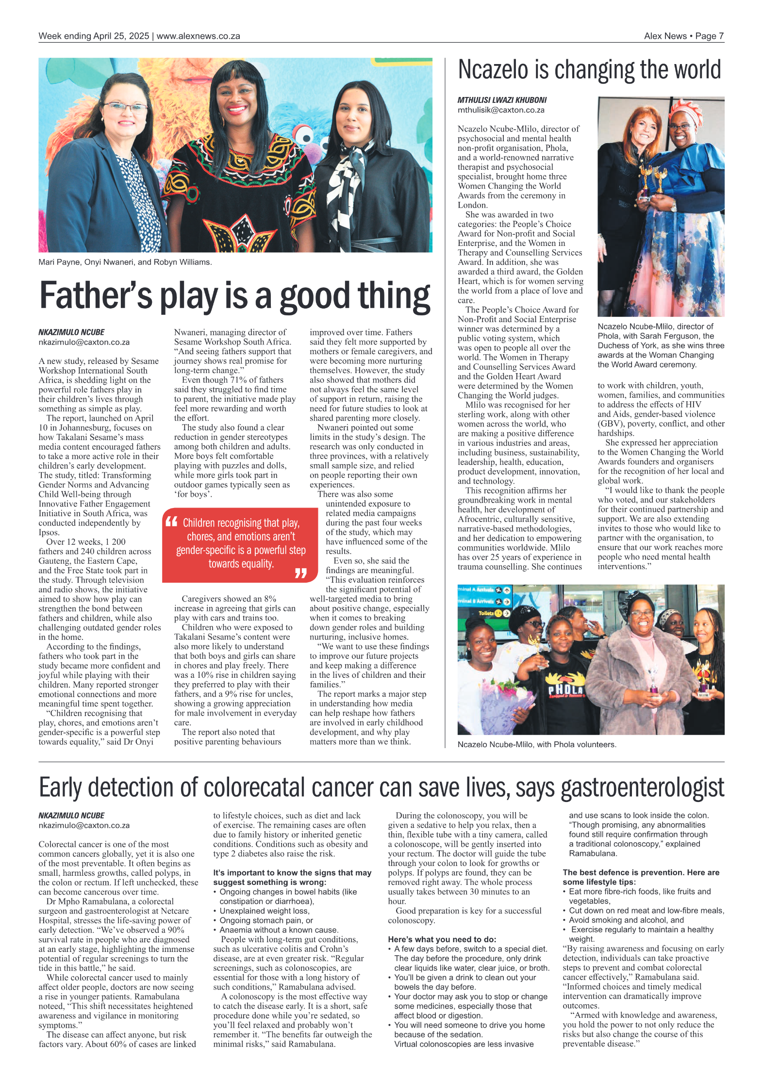 Alex News 25 April 2025 page 7