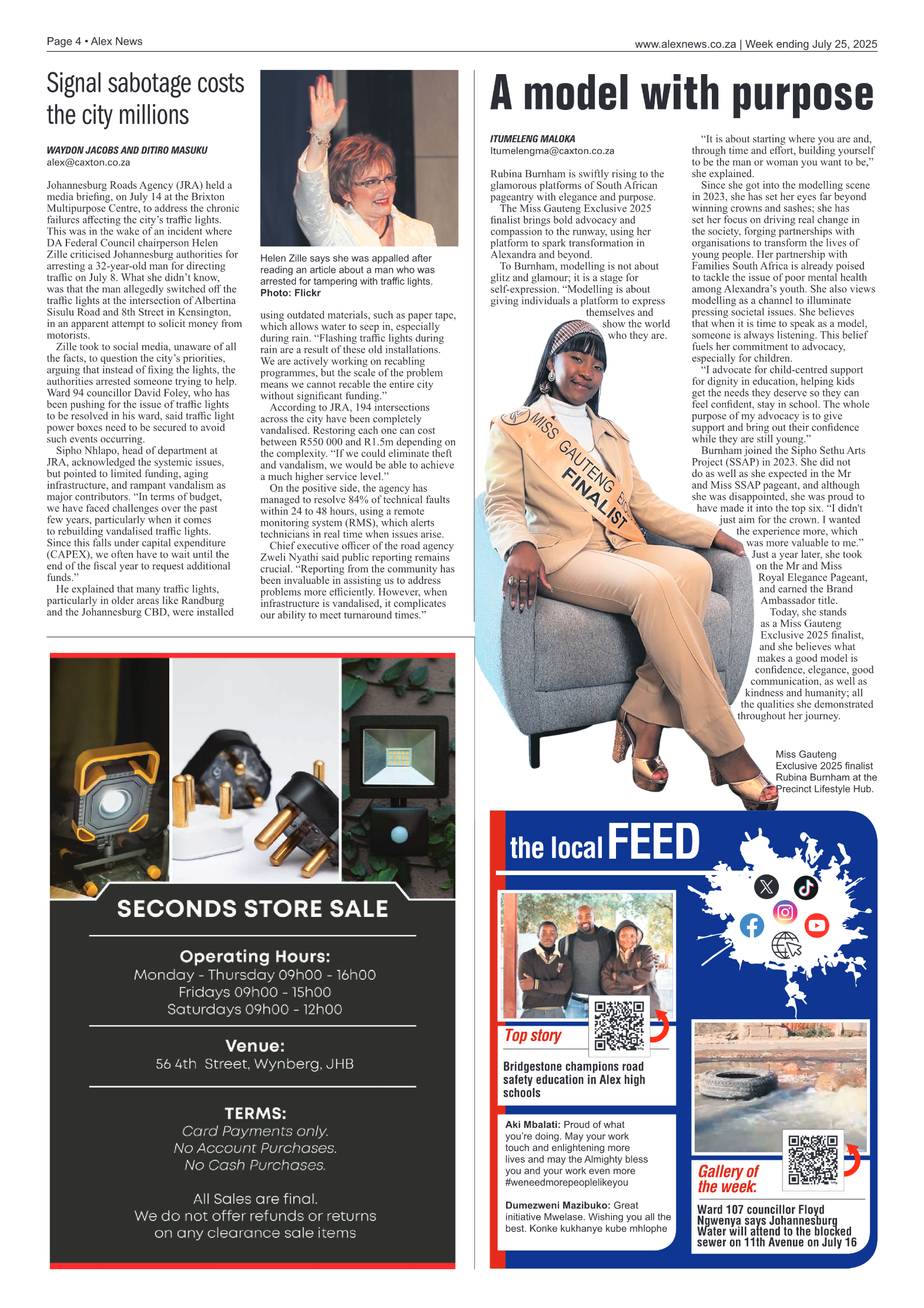 Alex News 25 July 2025 page 4