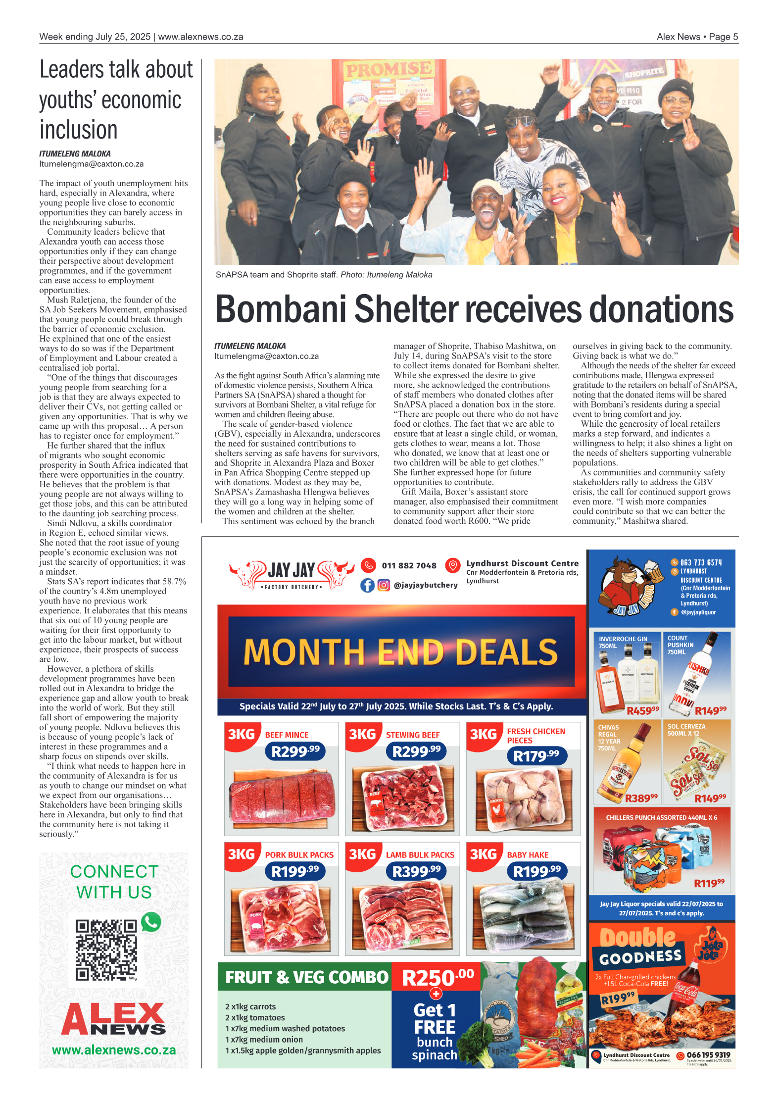 Alex News 25 July 2025 page 5