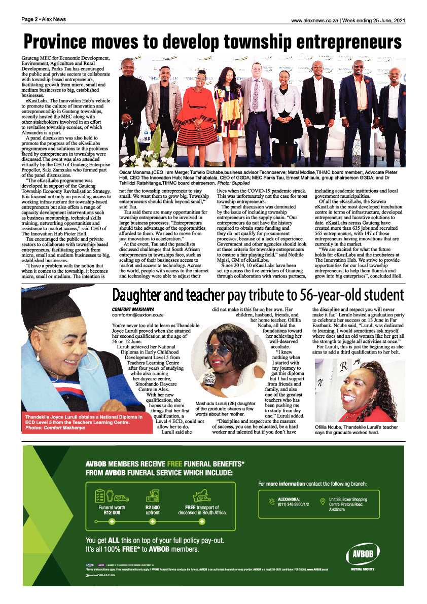 Alex News  25 June 2021 page 2