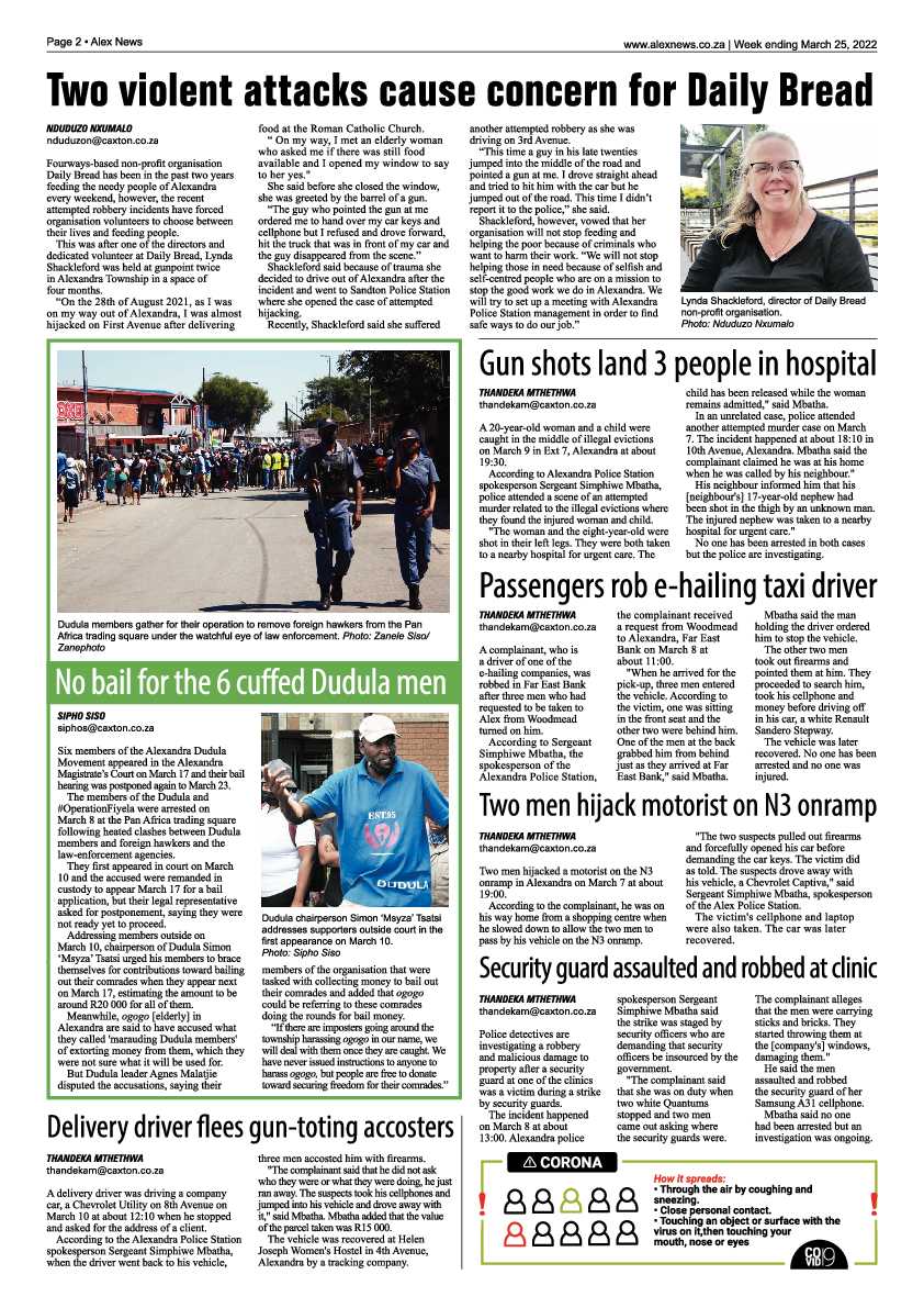 Alex News 25 March 2022 page 2