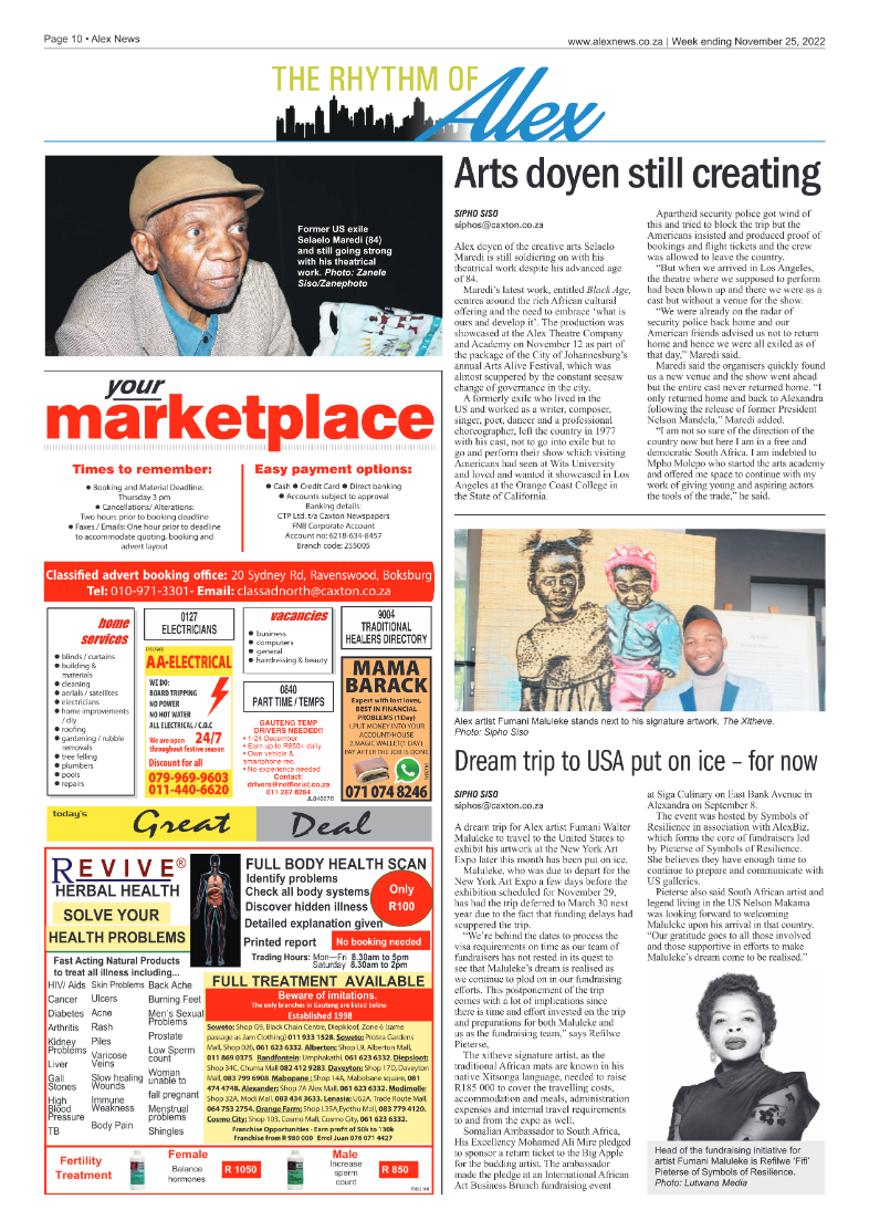 Alex News 25 Nov 2022 page 10