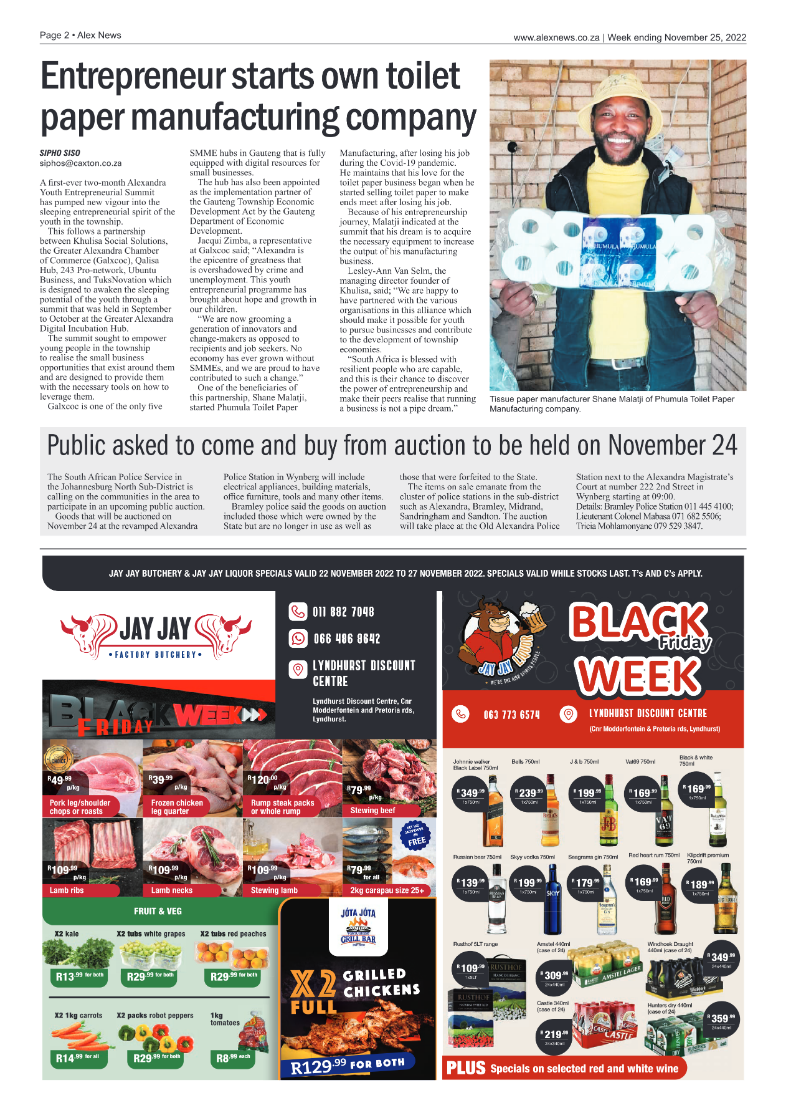 Alex News 25 Nov 2022 page 2