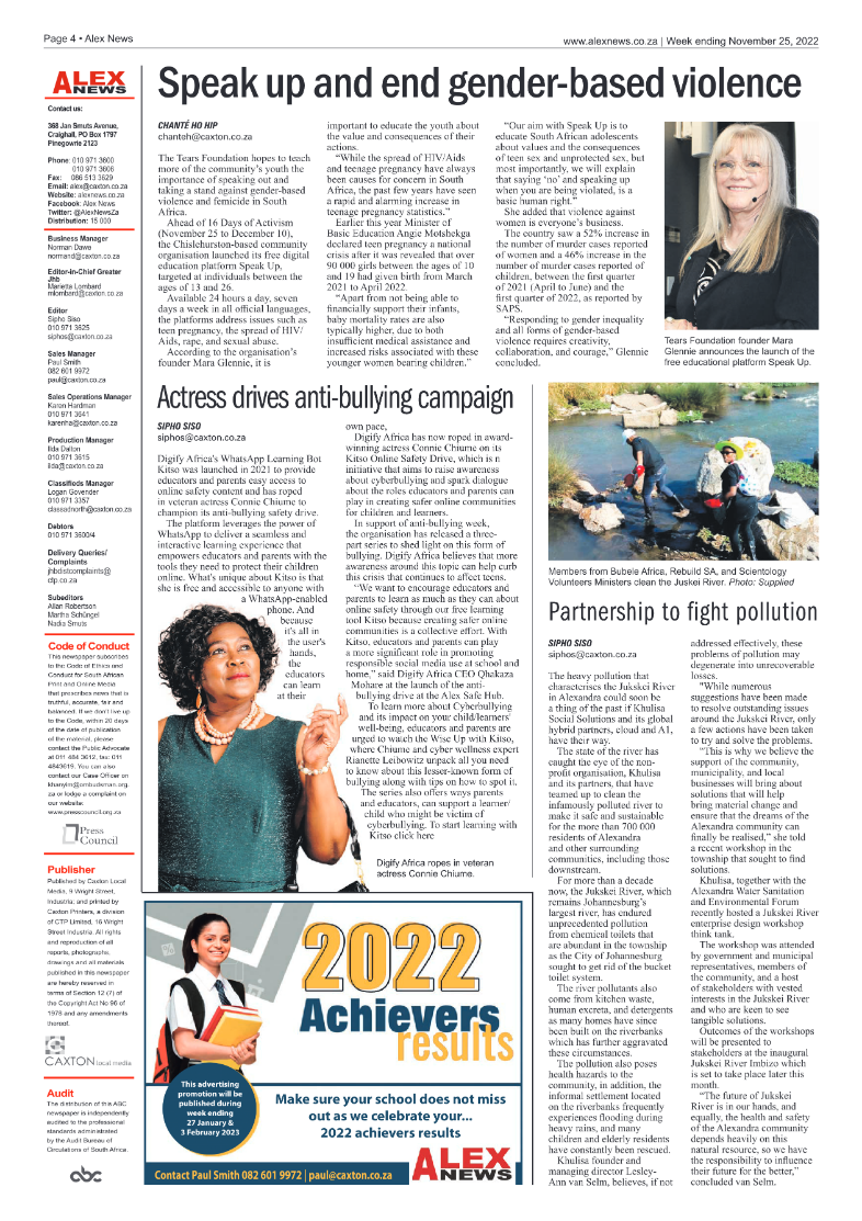 Alex News 25 Nov 2022 page 4