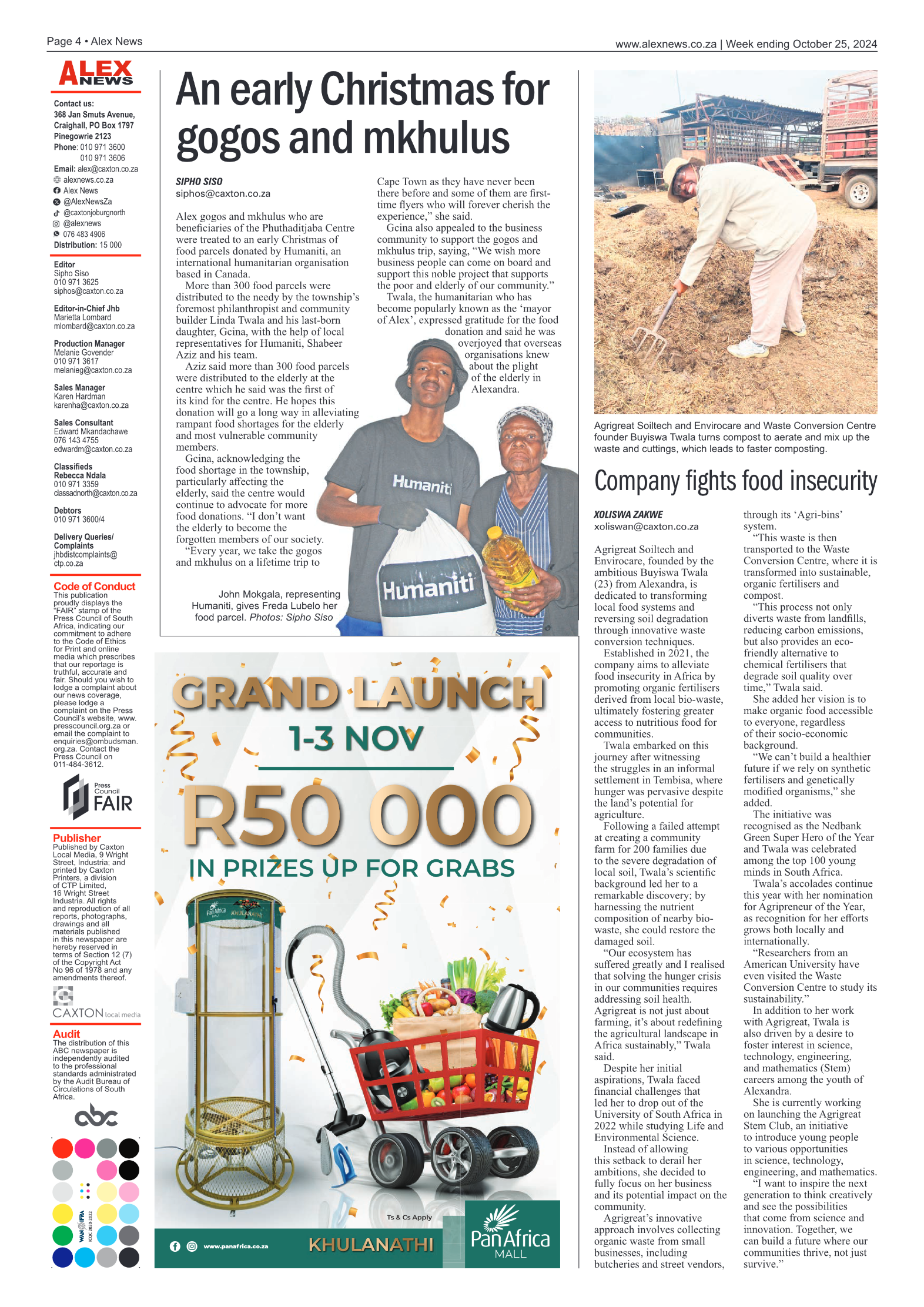 Alex News 25 October 2024 page 4