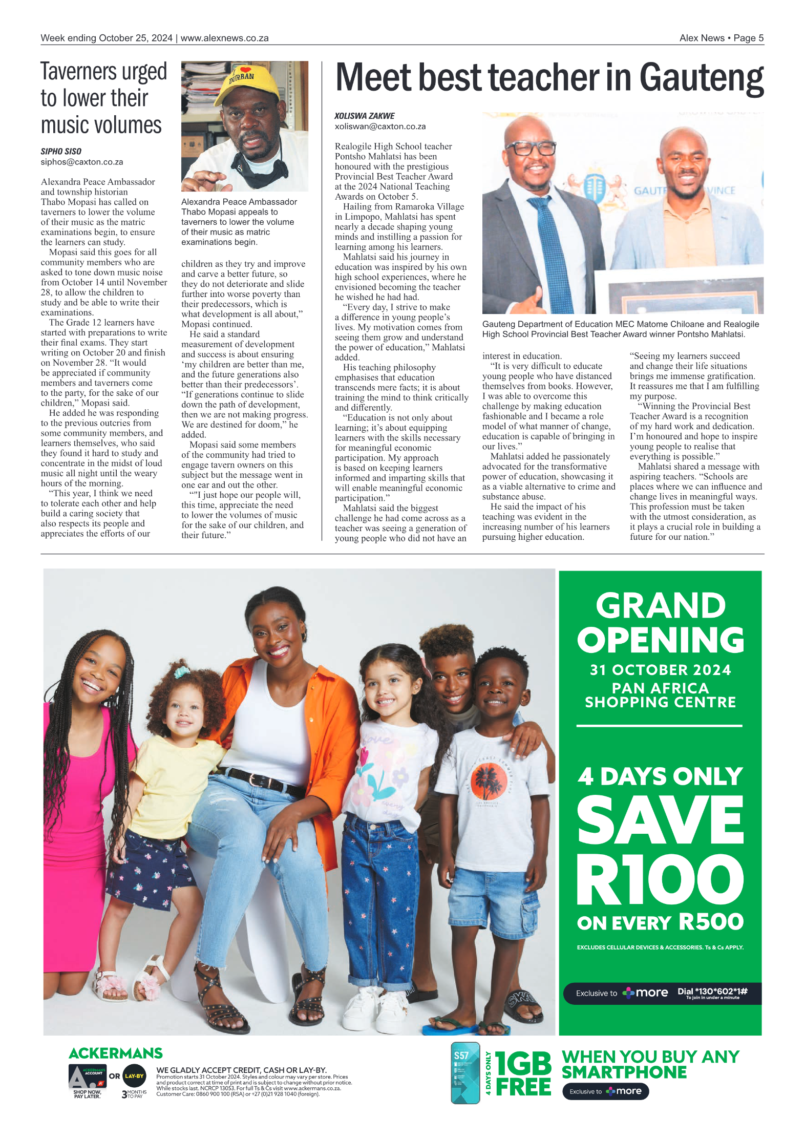 Alex News 25 October 2024 page 5