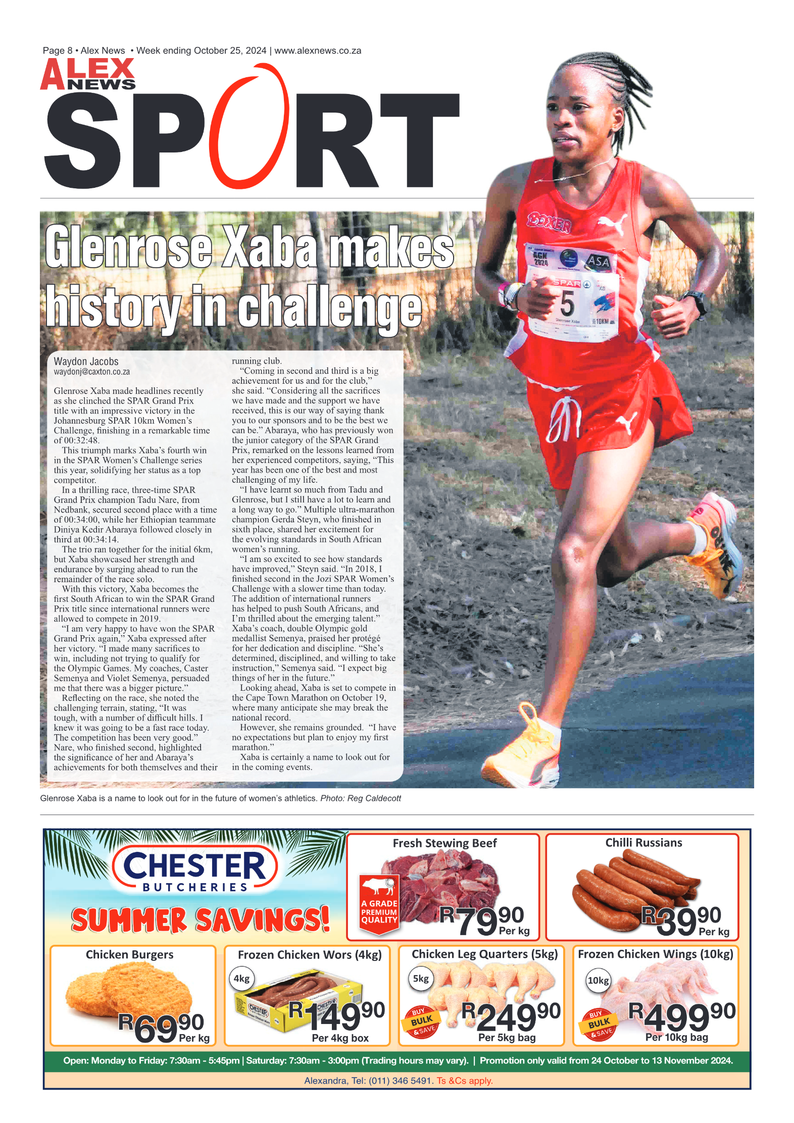 Alex News 25 October 2024 page 8