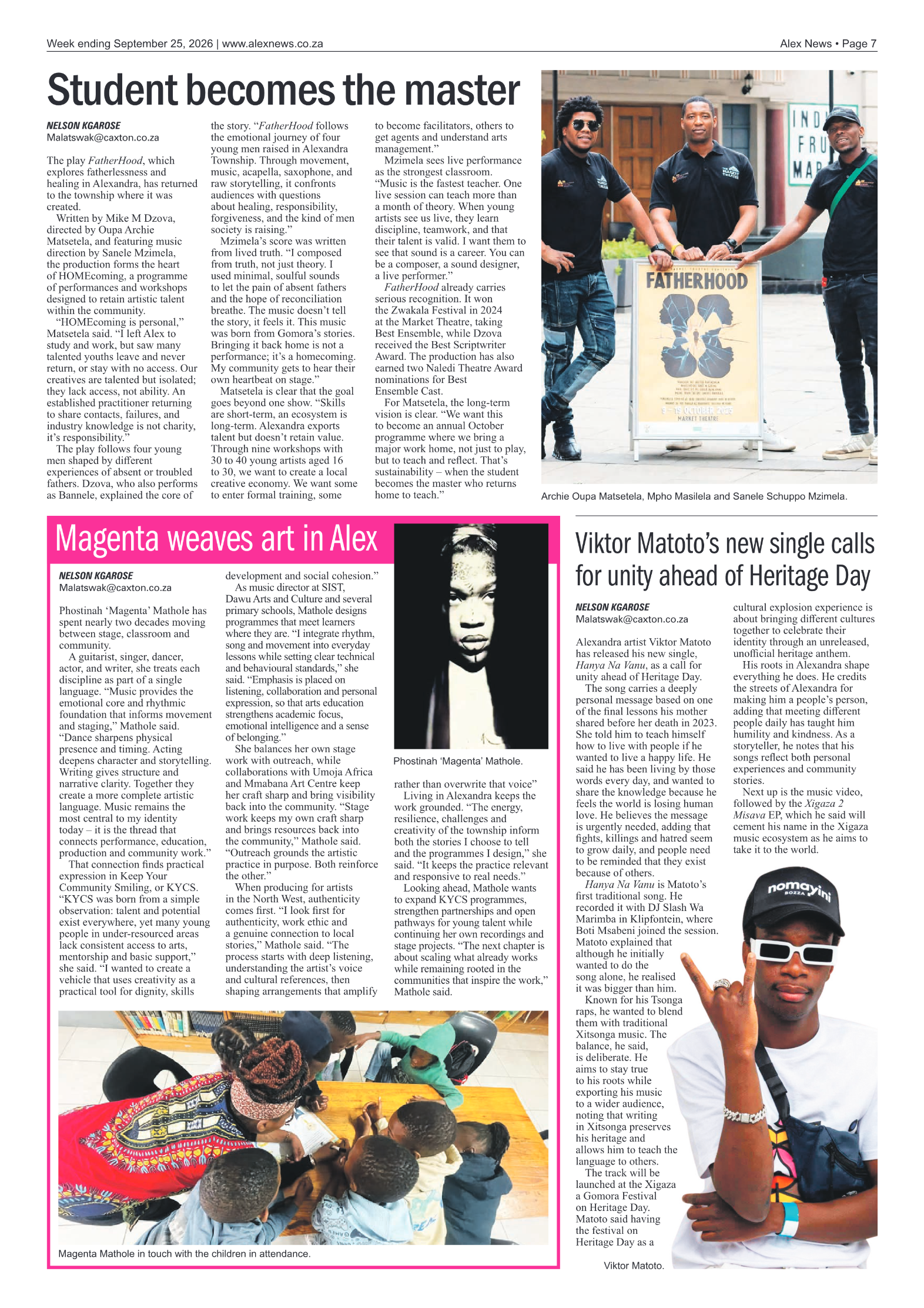 Alex News 25 September 2026 page 7