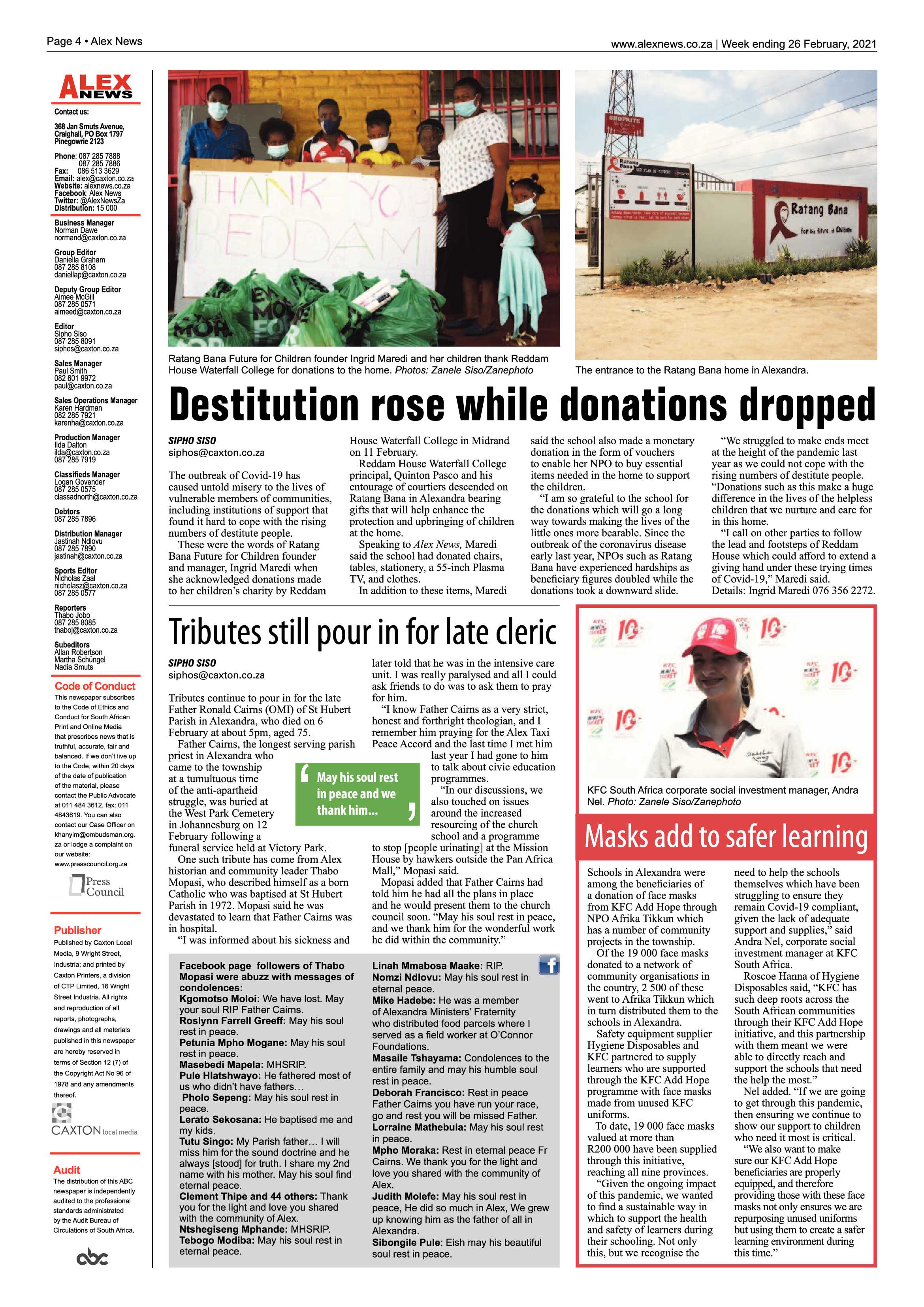 Alex News 26 February 2021 page 4