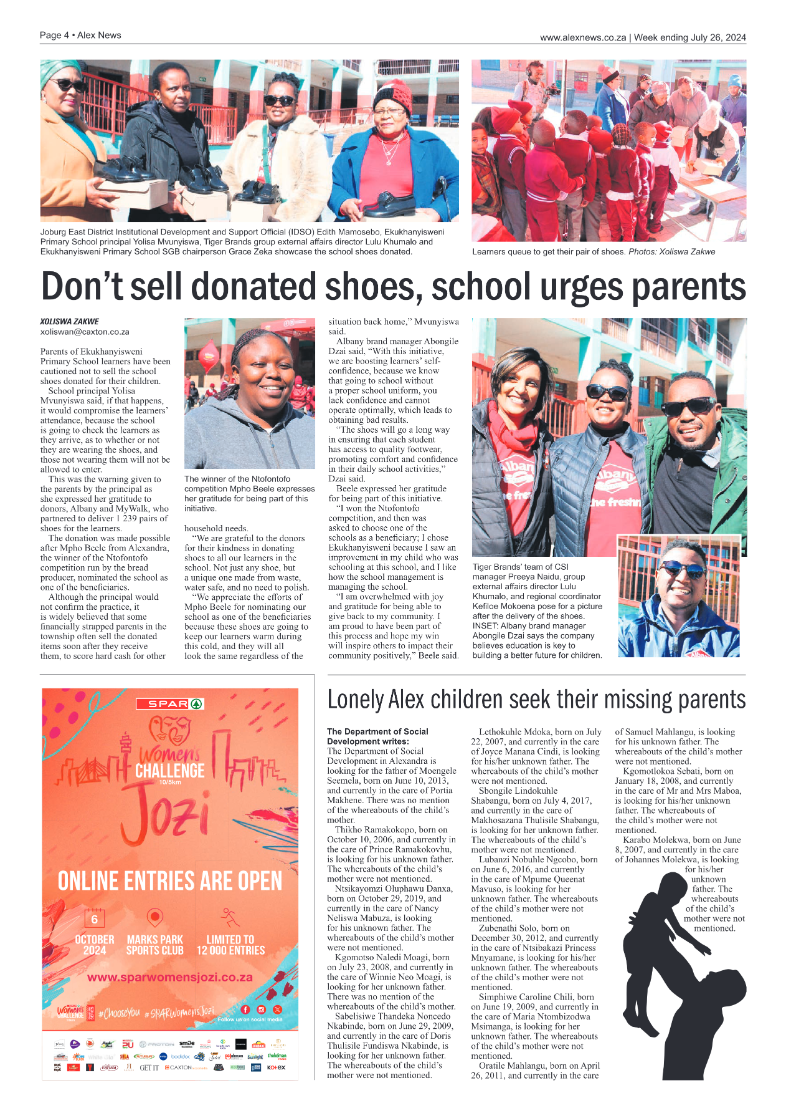 Alex News 26 July 2024 page 4