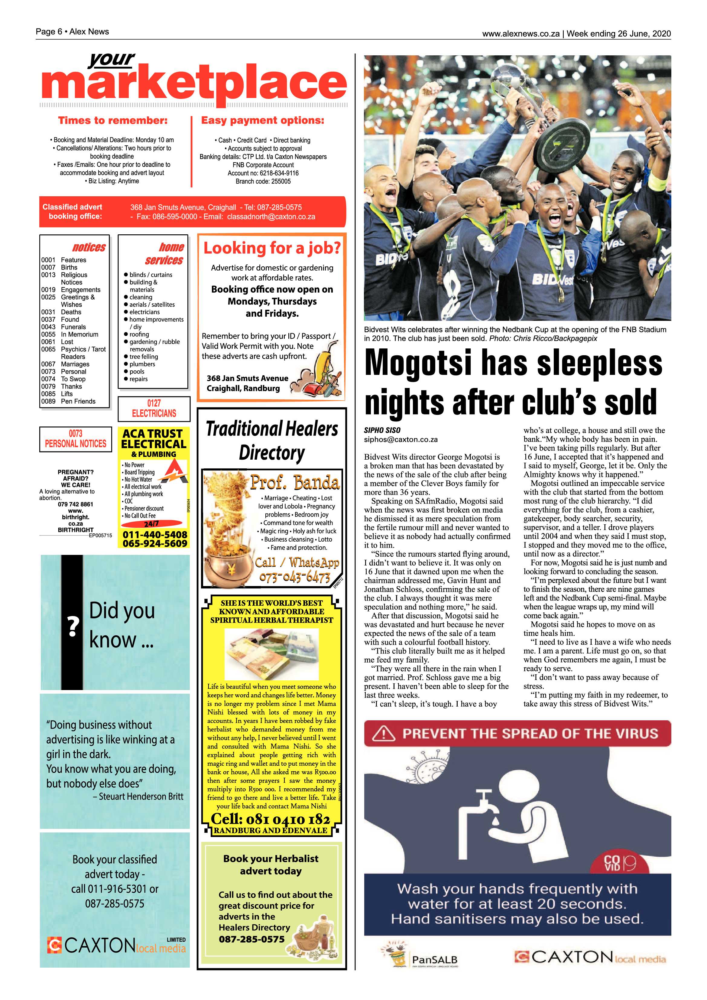 Alex News 26 June 2020 page 6