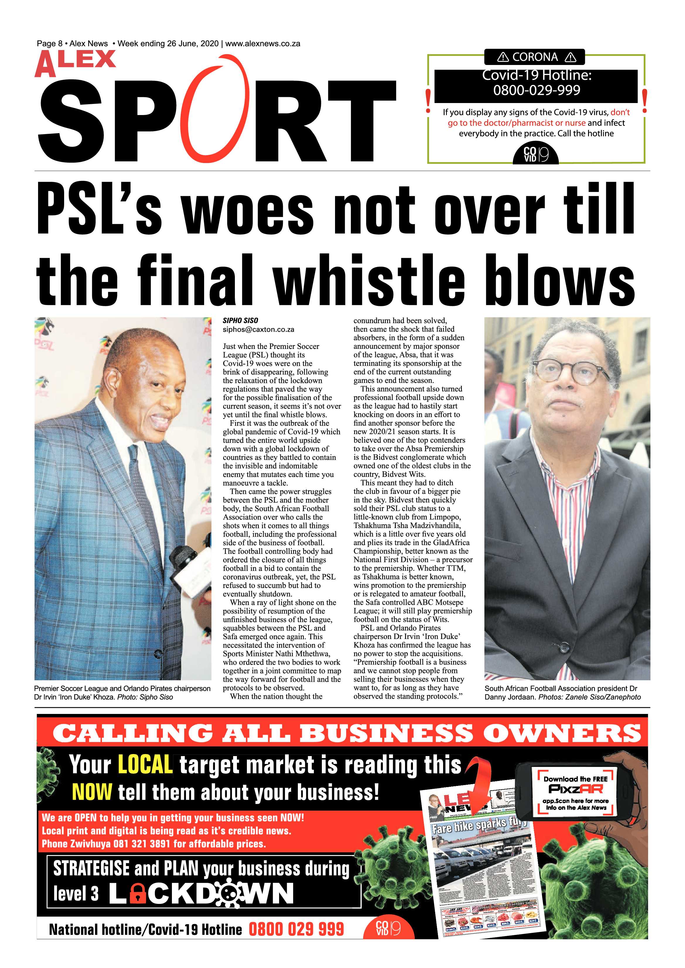 Alex News 26 June 2020 page 8