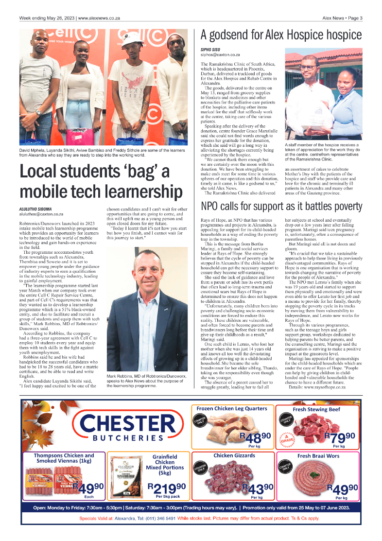 Alex News 26 May 2023 page 3
