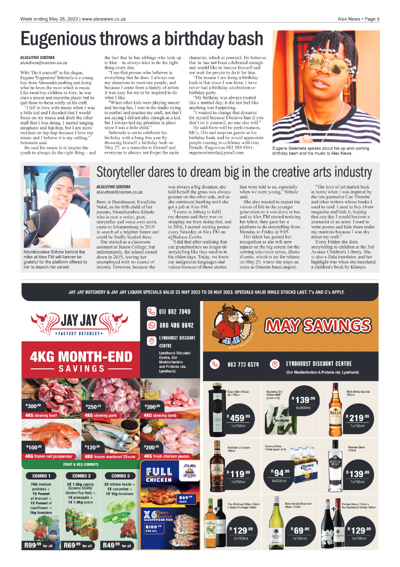 Alex News 26 May 2023 page 5