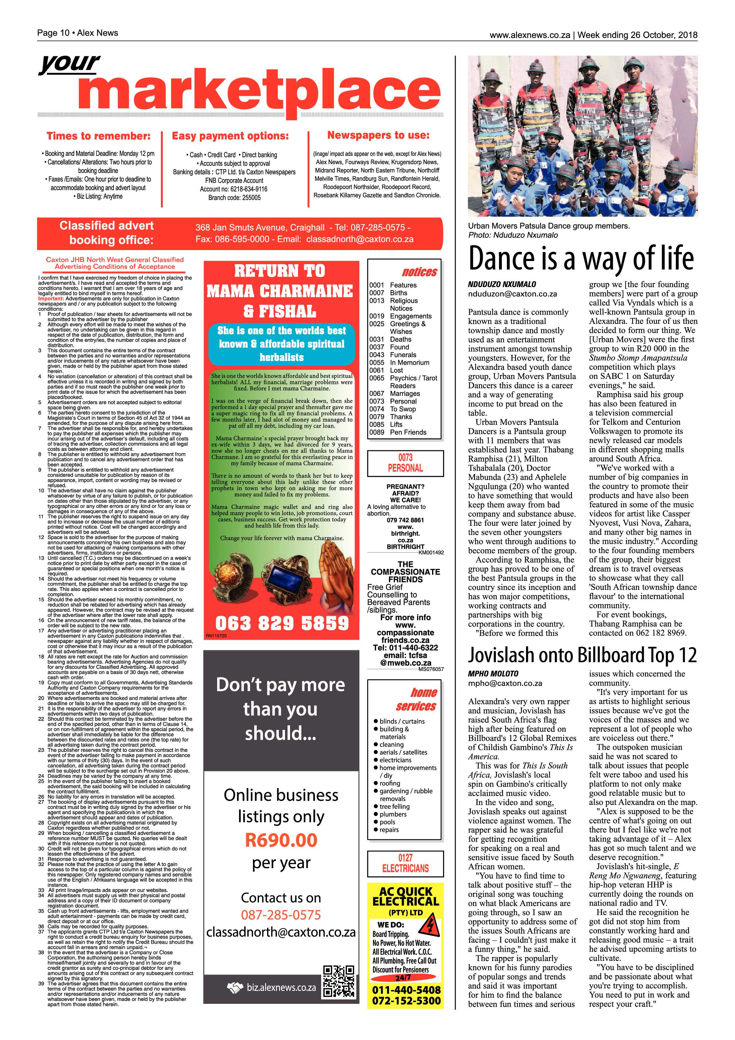 Alex News 26 October, 2018 page 10