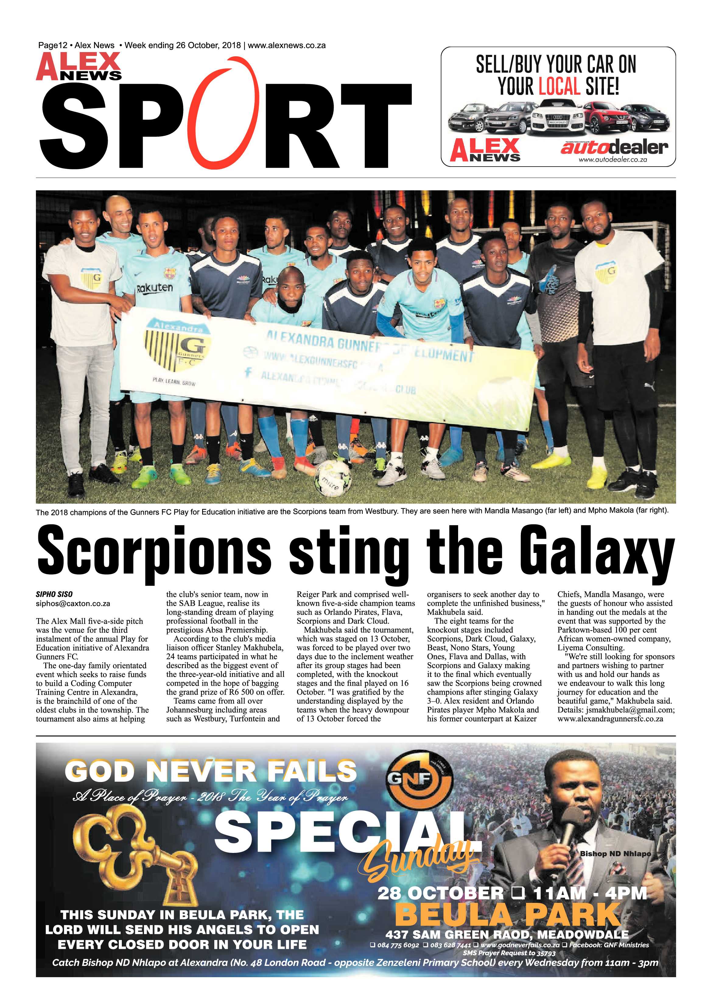 Alex News 26 October, 2018 page 12