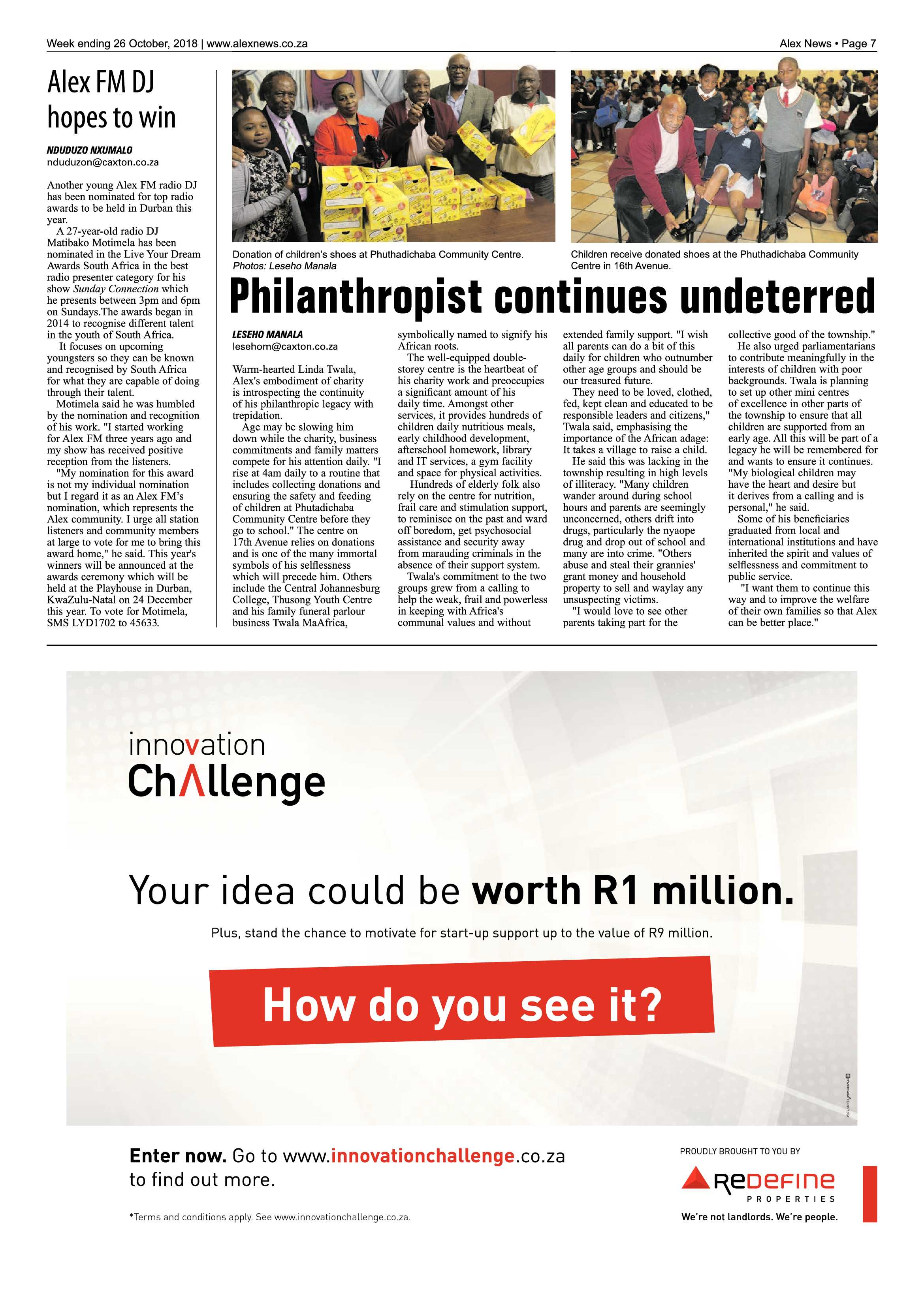 Alex News 26 October, 2018 page 7