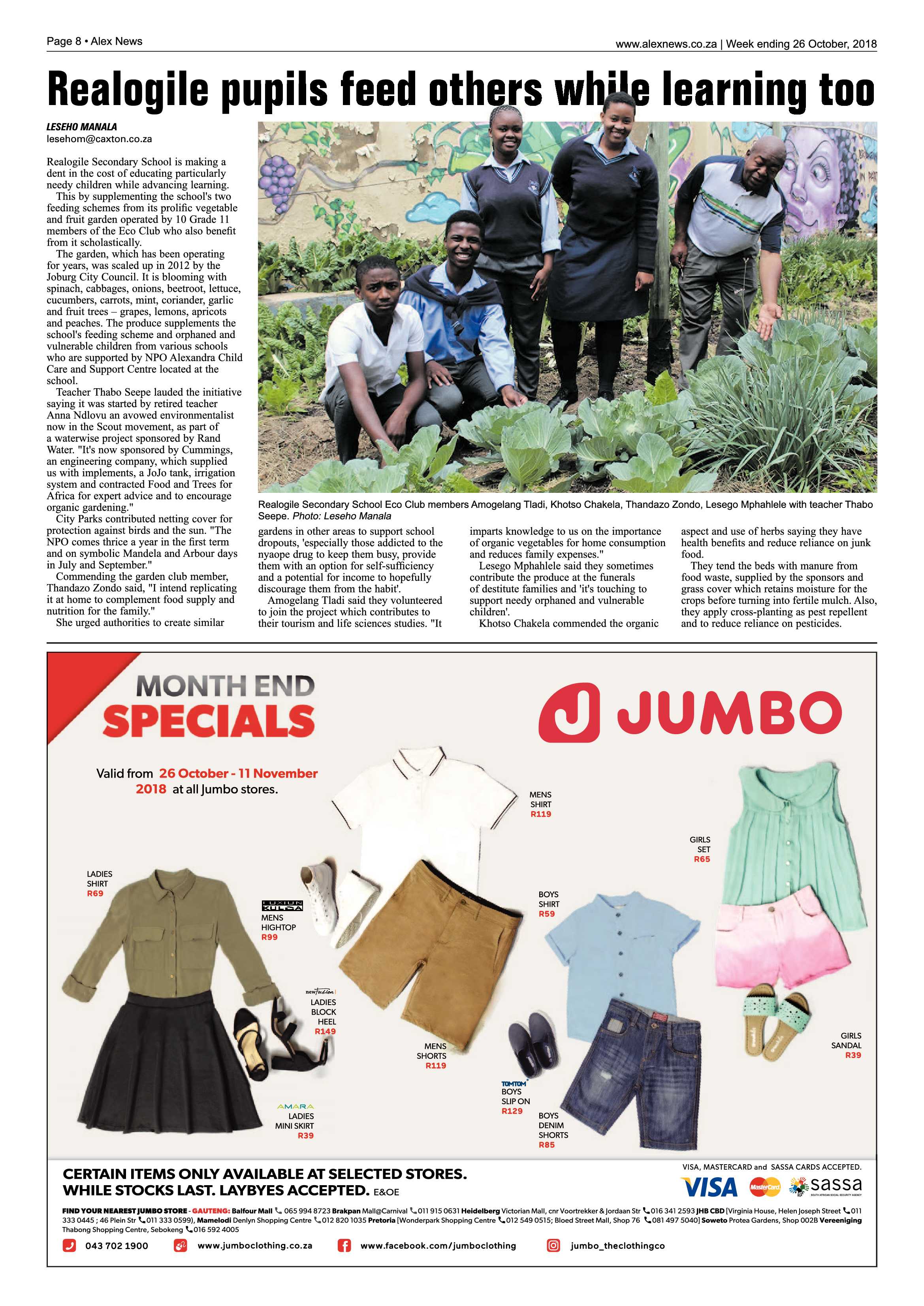 Alex News 26 October, 2018 page 8