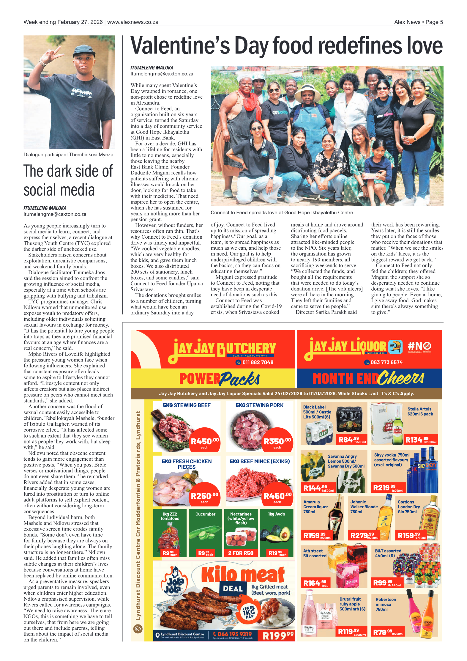 Alex News 27 February 2026 page 5