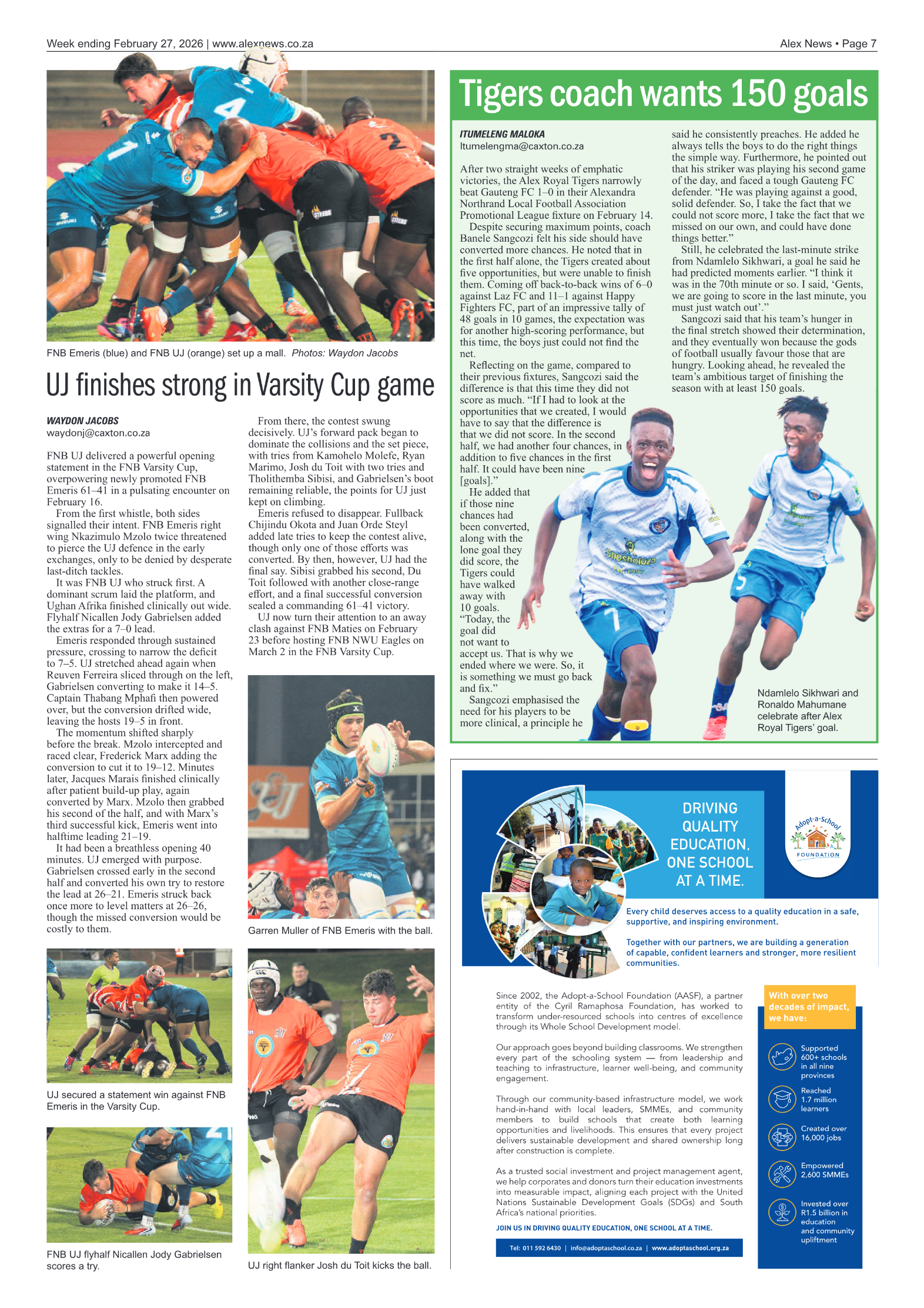 Alex News 27 February 2026 page 7