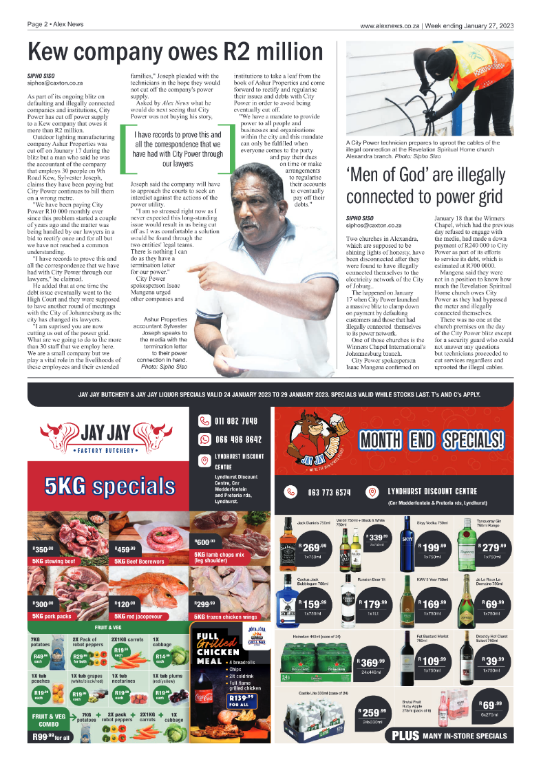 Alex News 27 Jan 2023 page 2