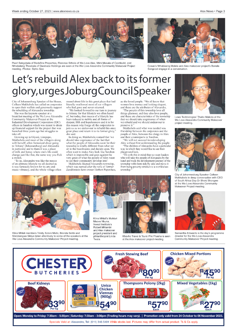 Alex News 27 October 2023 page 3