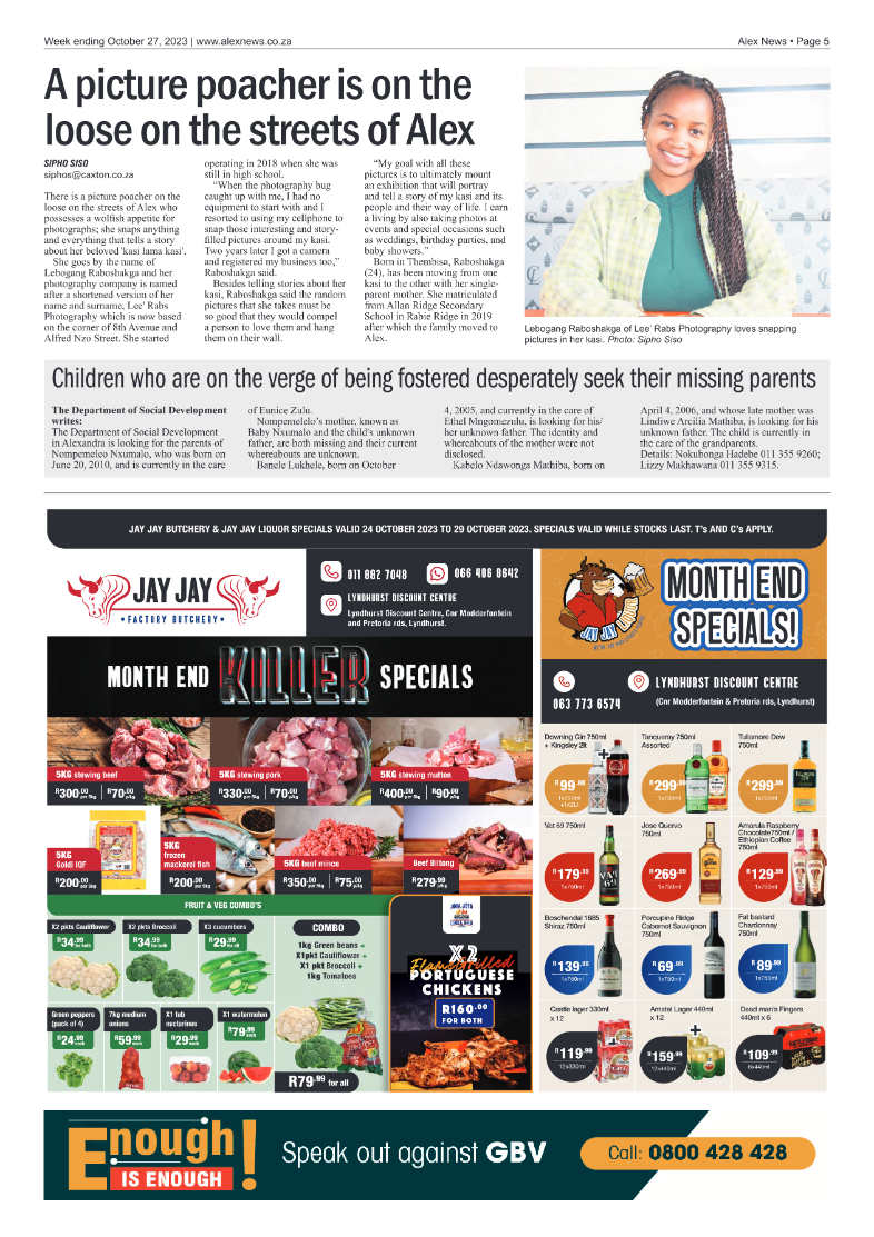 Alex News 27 October 2023 page 5