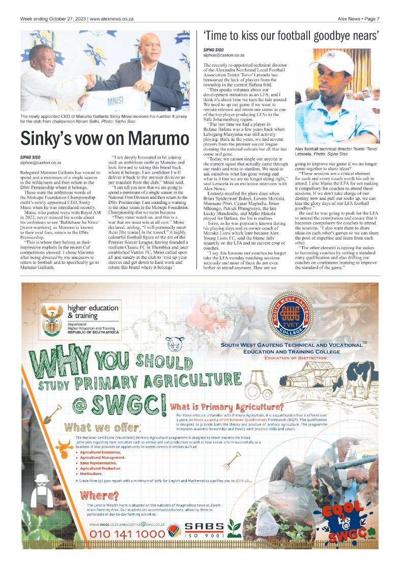 Alex News 27 October 2023 page 7
