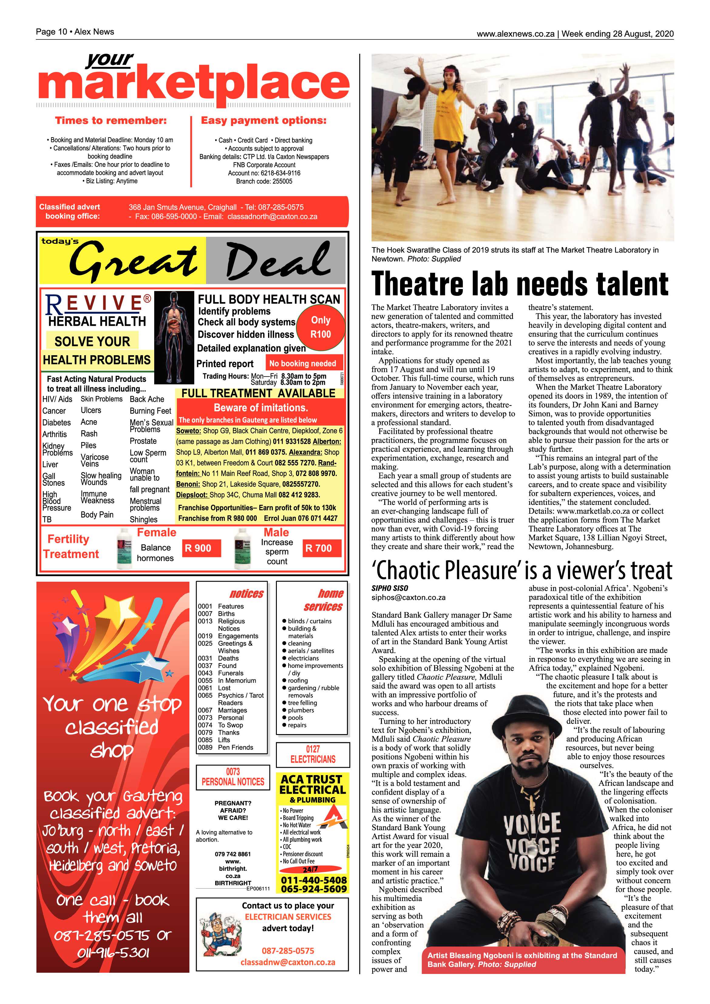 Alex News 28 August 2020 page 10