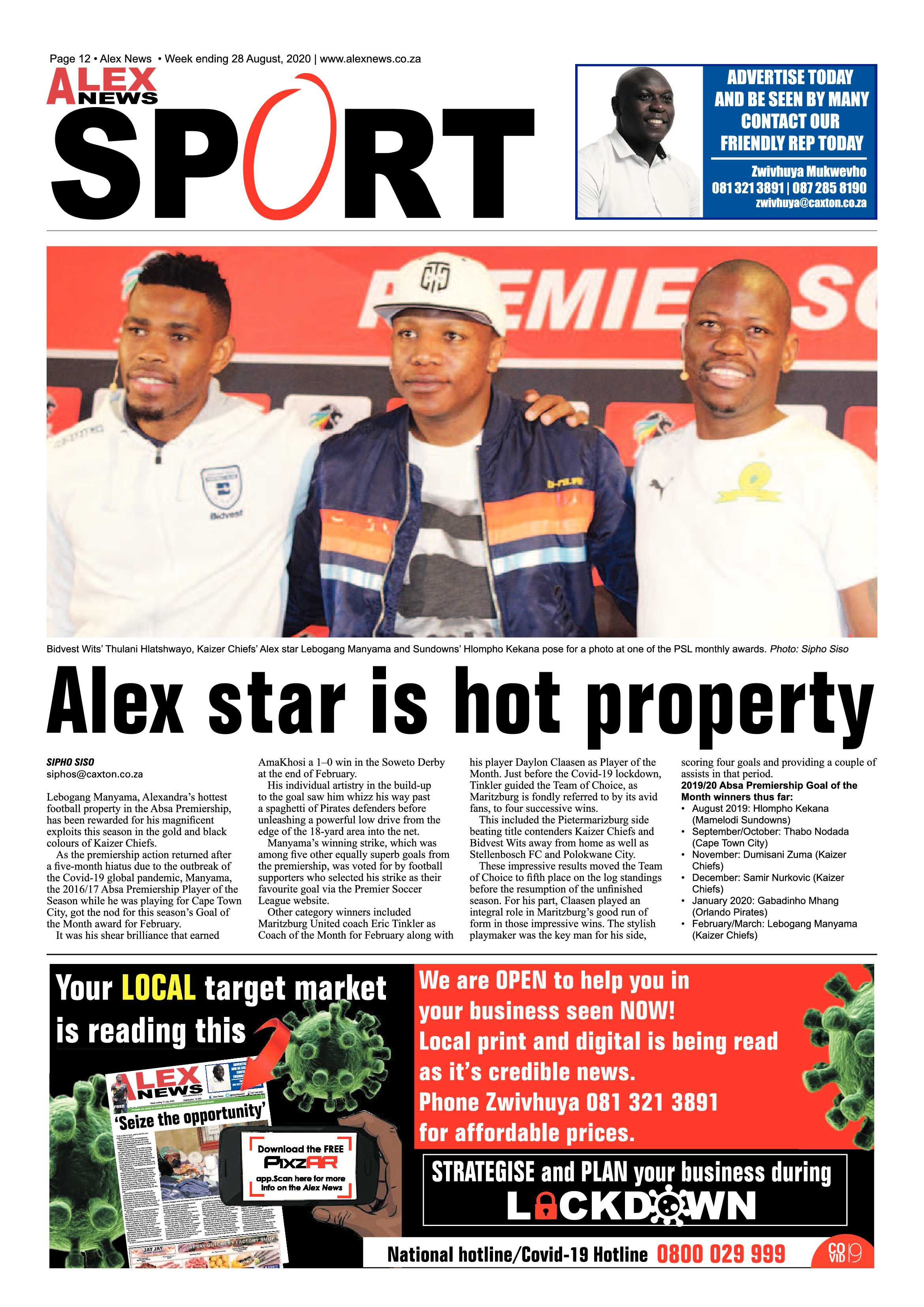 Alex News 28 August 2020 page 12